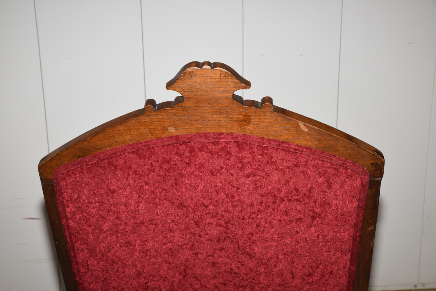 Antique American Classical Mahogany Armchair