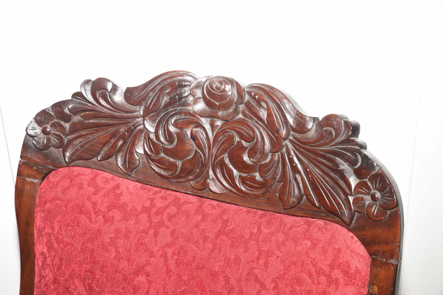 Antique American Classical Mahogany Rocker