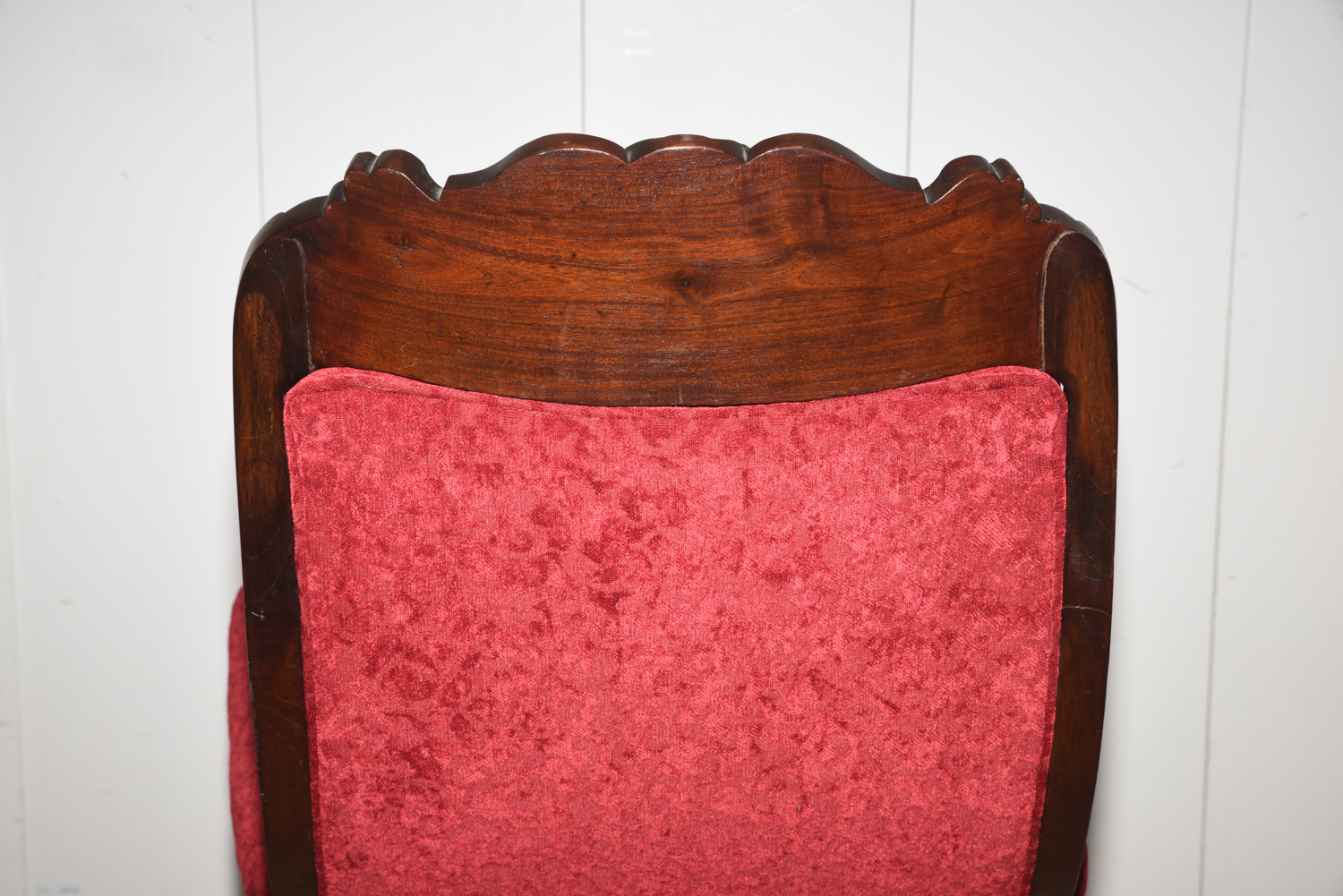 Antique American Classical Mahogany Rocker