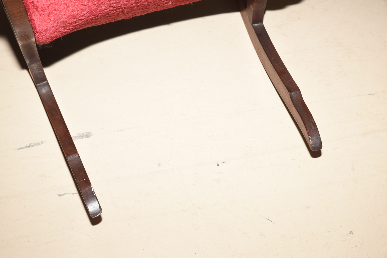 Antique American Classical Mahogany Rocker