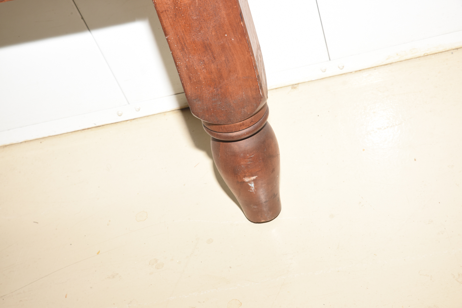 Antique Poplar Rope Bed in Standard Twin-Size