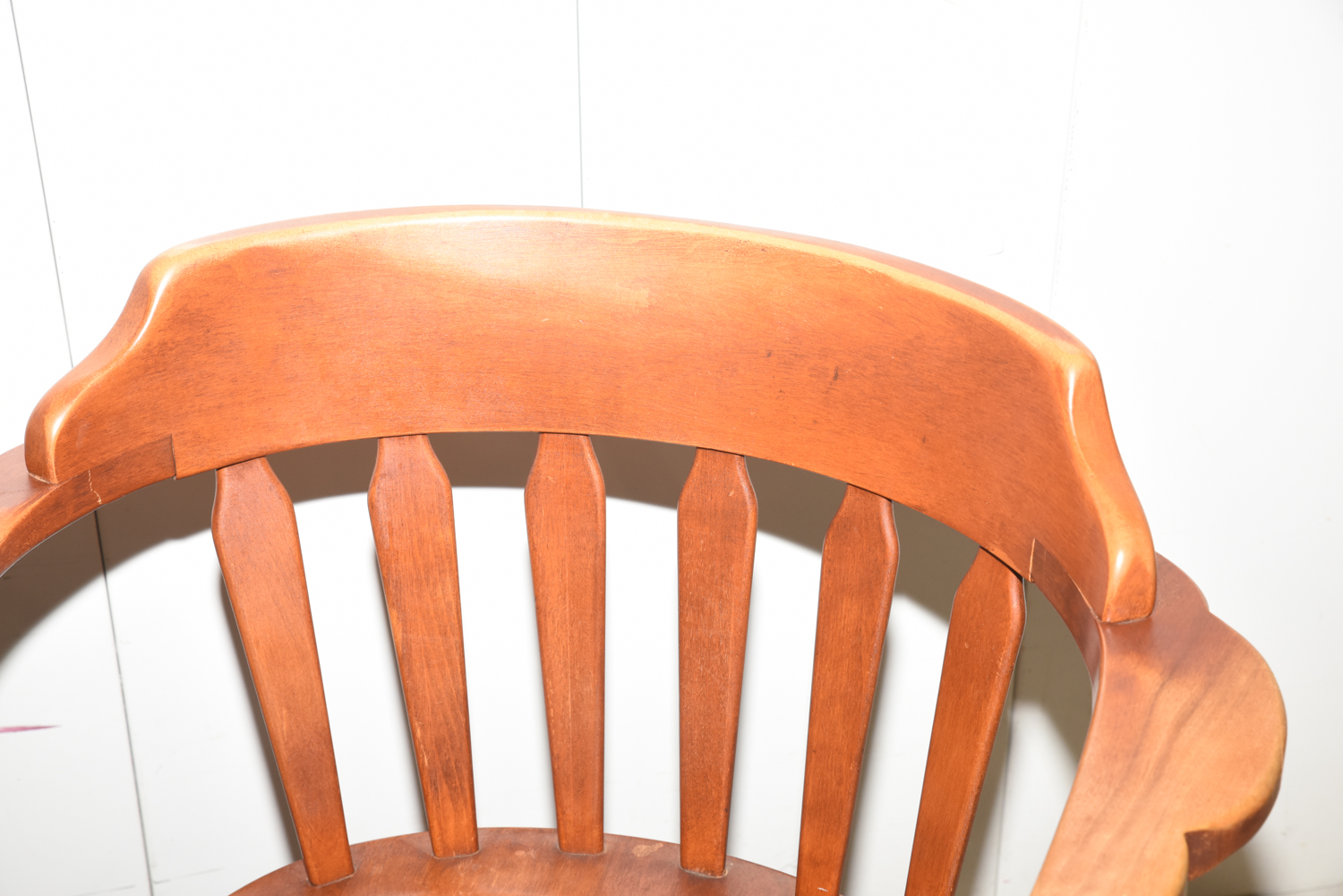 Vintage Captain's Chair by J.B. Van Sciver Co.