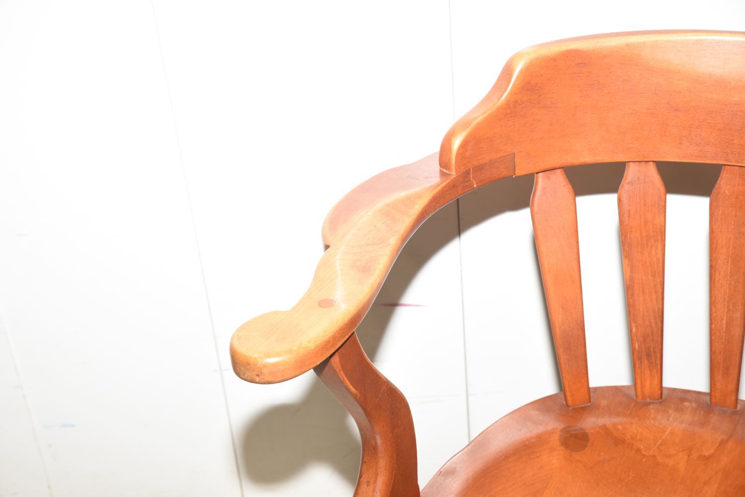 Vintage Captain's Chair by J.B. Van Sciver Co.