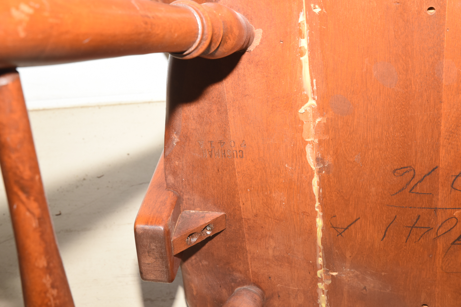 Vintage Captain's Chair by J.B. Van Sciver Co.