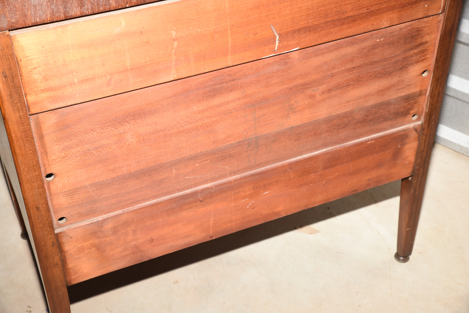 Mahogany Slant Front Secretary Chest