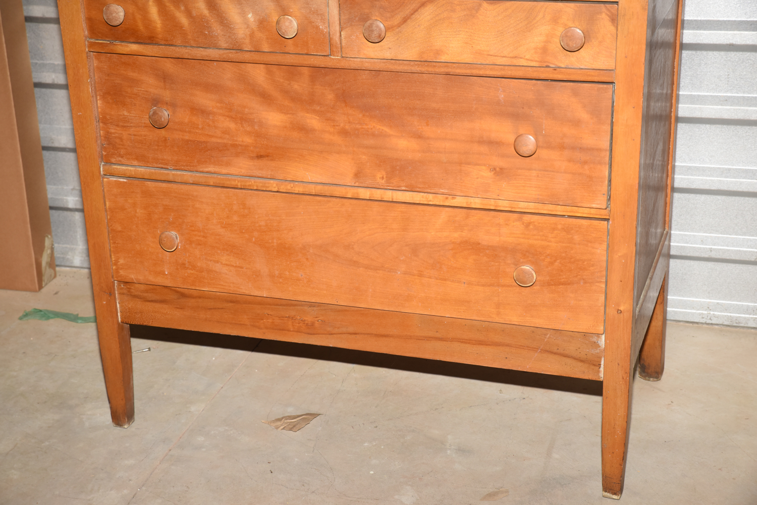 Vintage Shaker Style Cherry Chest of Drawers