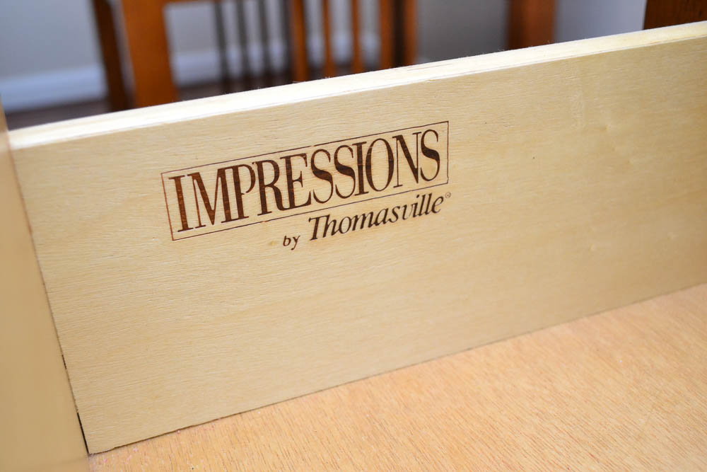 Thomasville "Impressions" Mission Style Oak End Tables