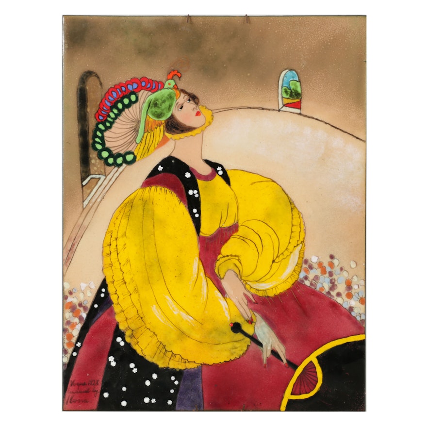 Rona Enamel Painting "Vogue"