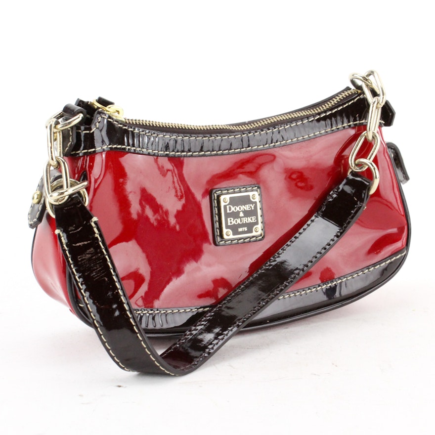 Dooney & Bourke Red Patent Leather Handbag