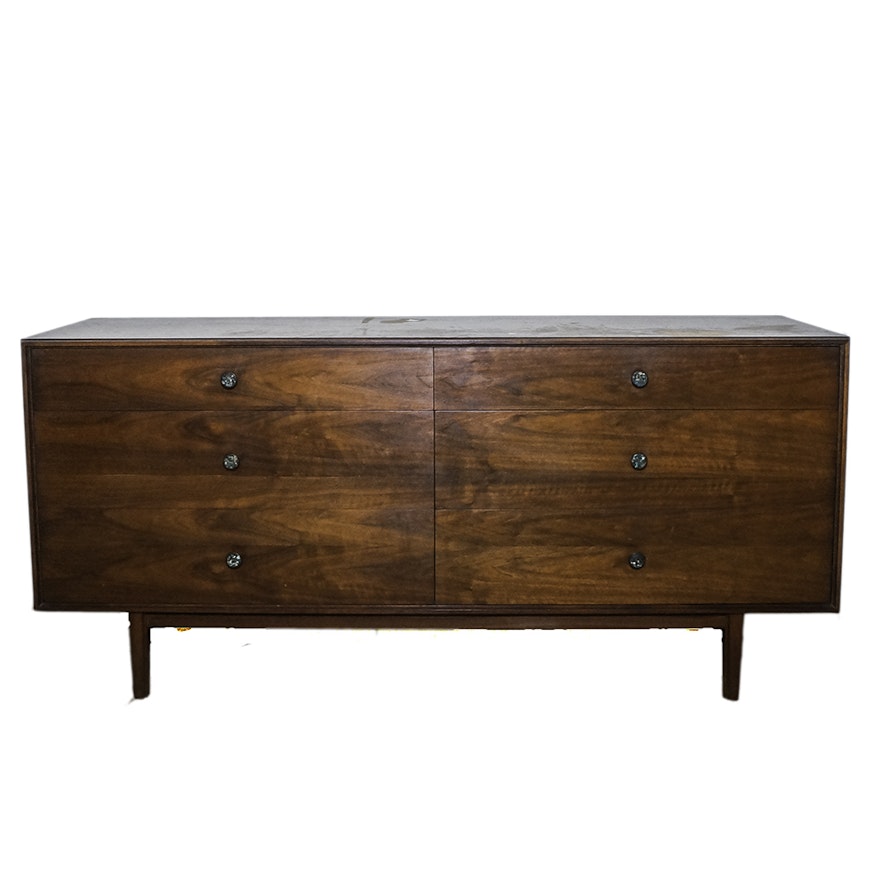 Mid Century Modern Walnut Credenza by Glenn