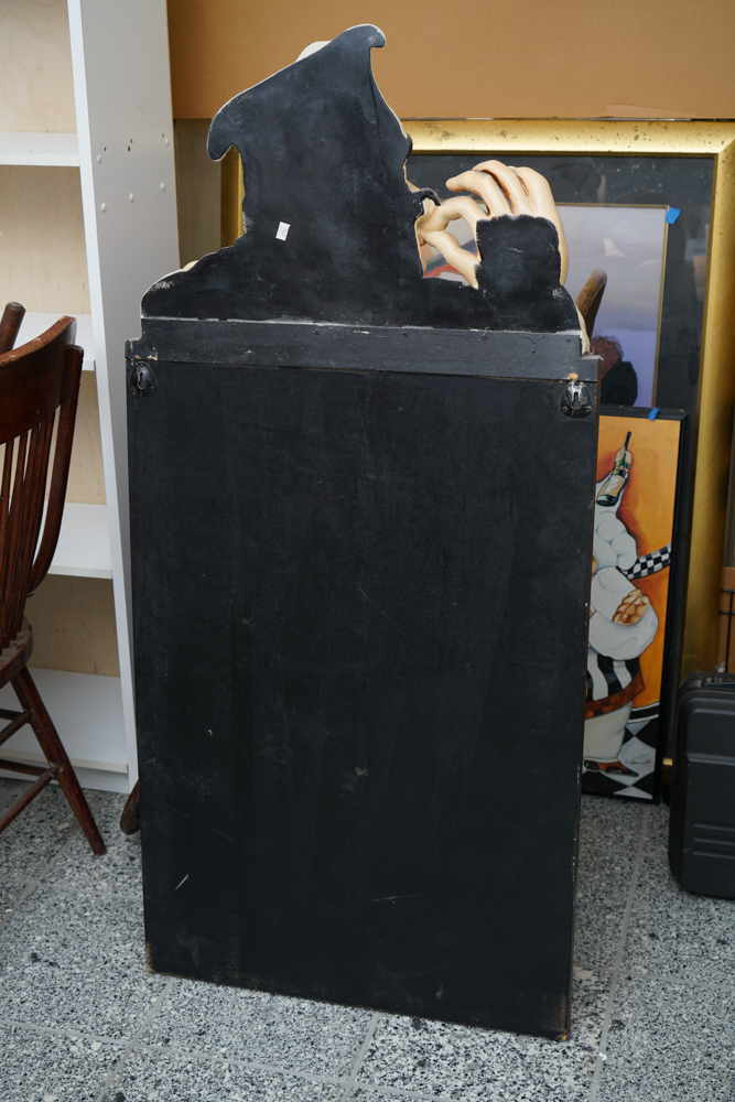 Decorative "Tasty Pasta" Chef Menu Board