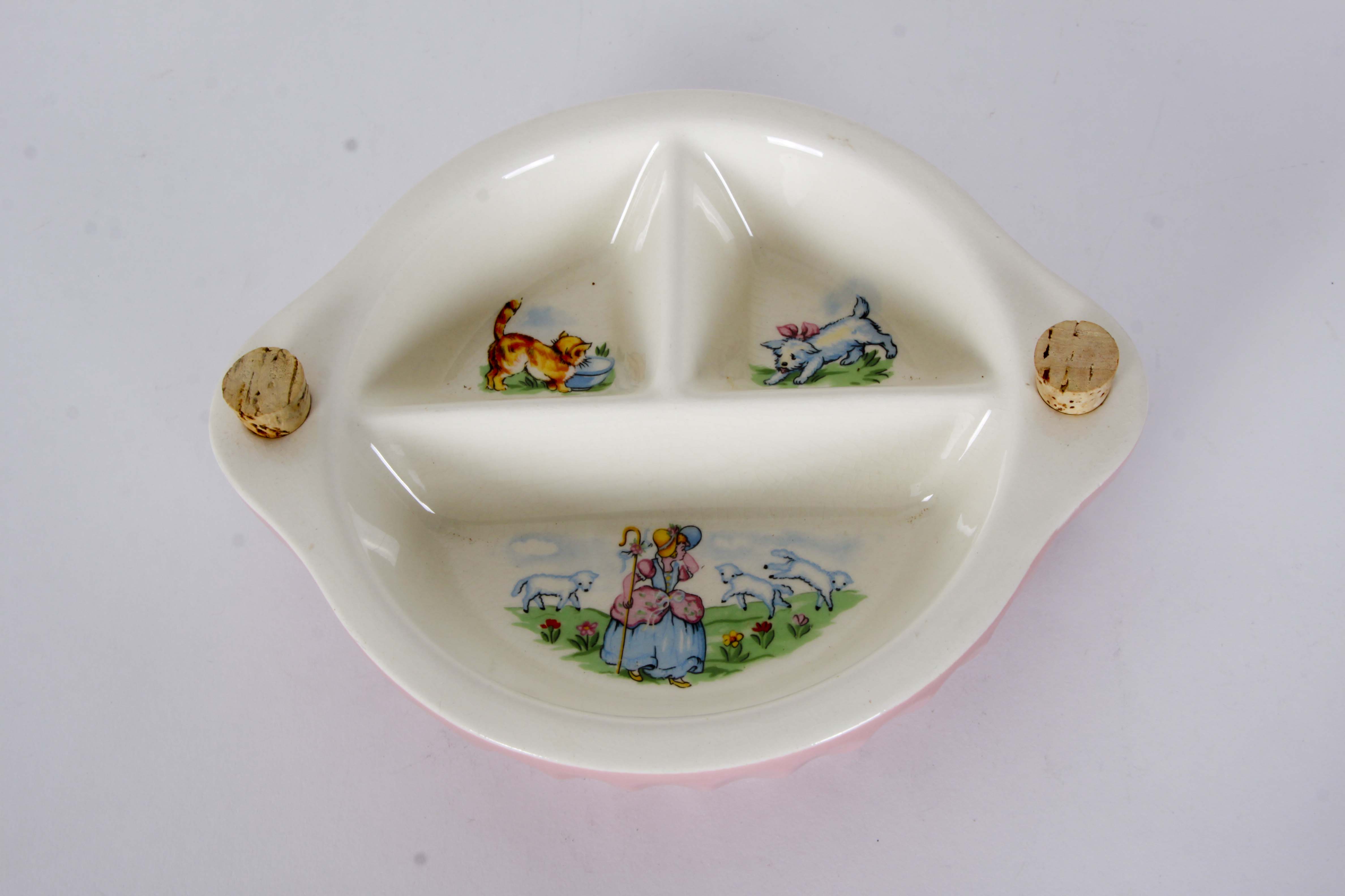 Vintage Children's Tableware and Chamberpot