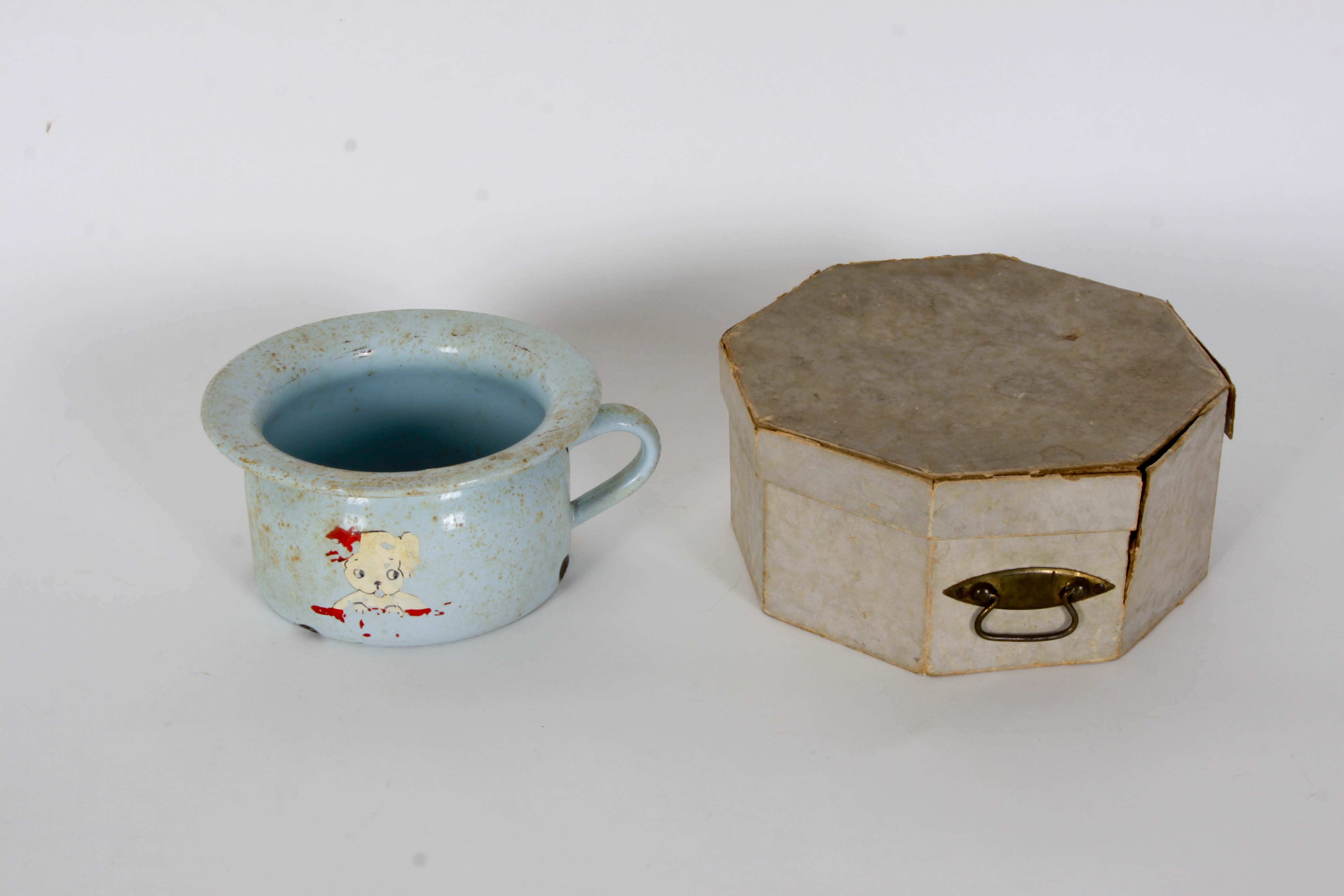 Vintage Children's Tableware and Chamberpot