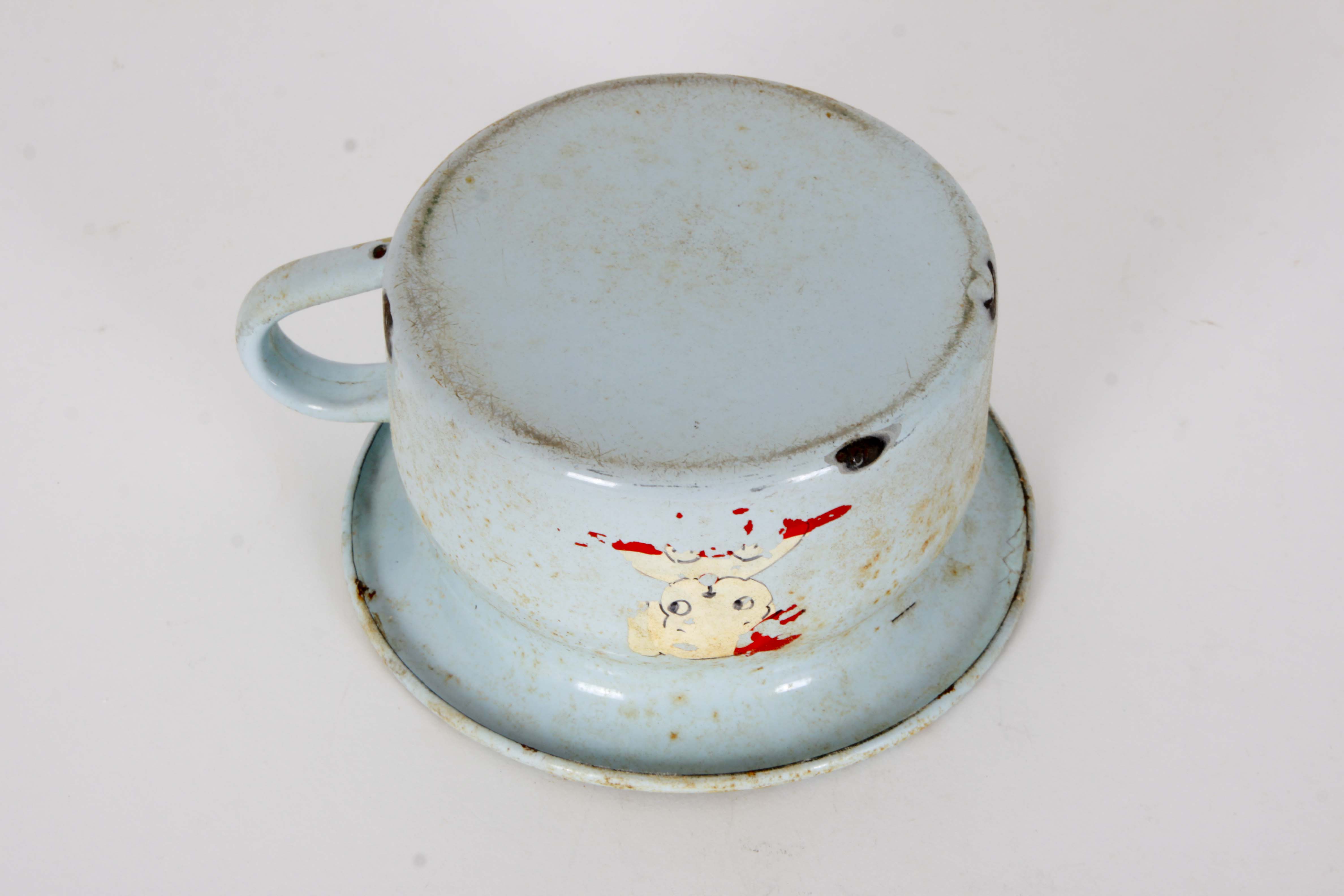 Vintage Children's Tableware and Chamberpot