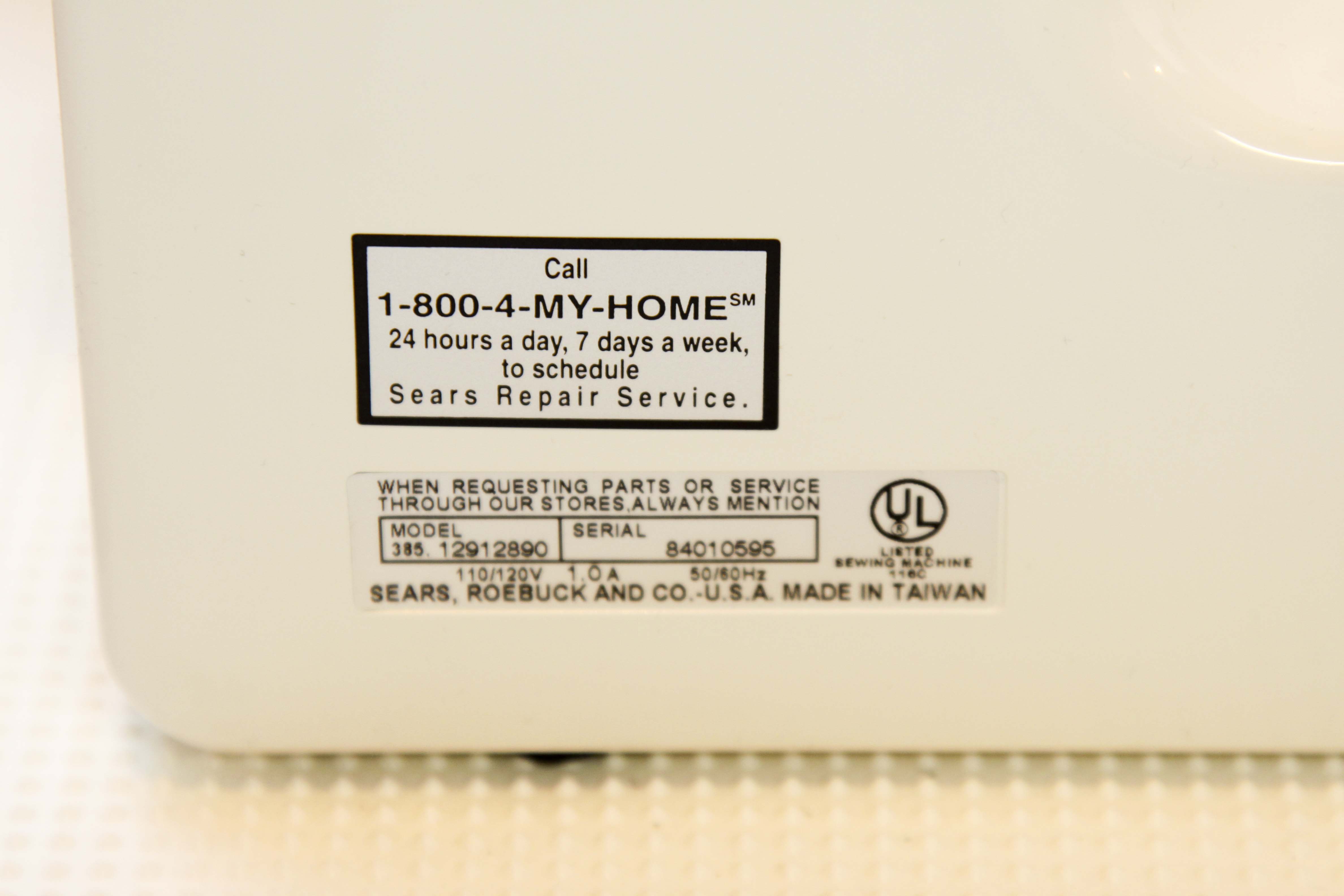 Sears Kenmore Sewing Machine