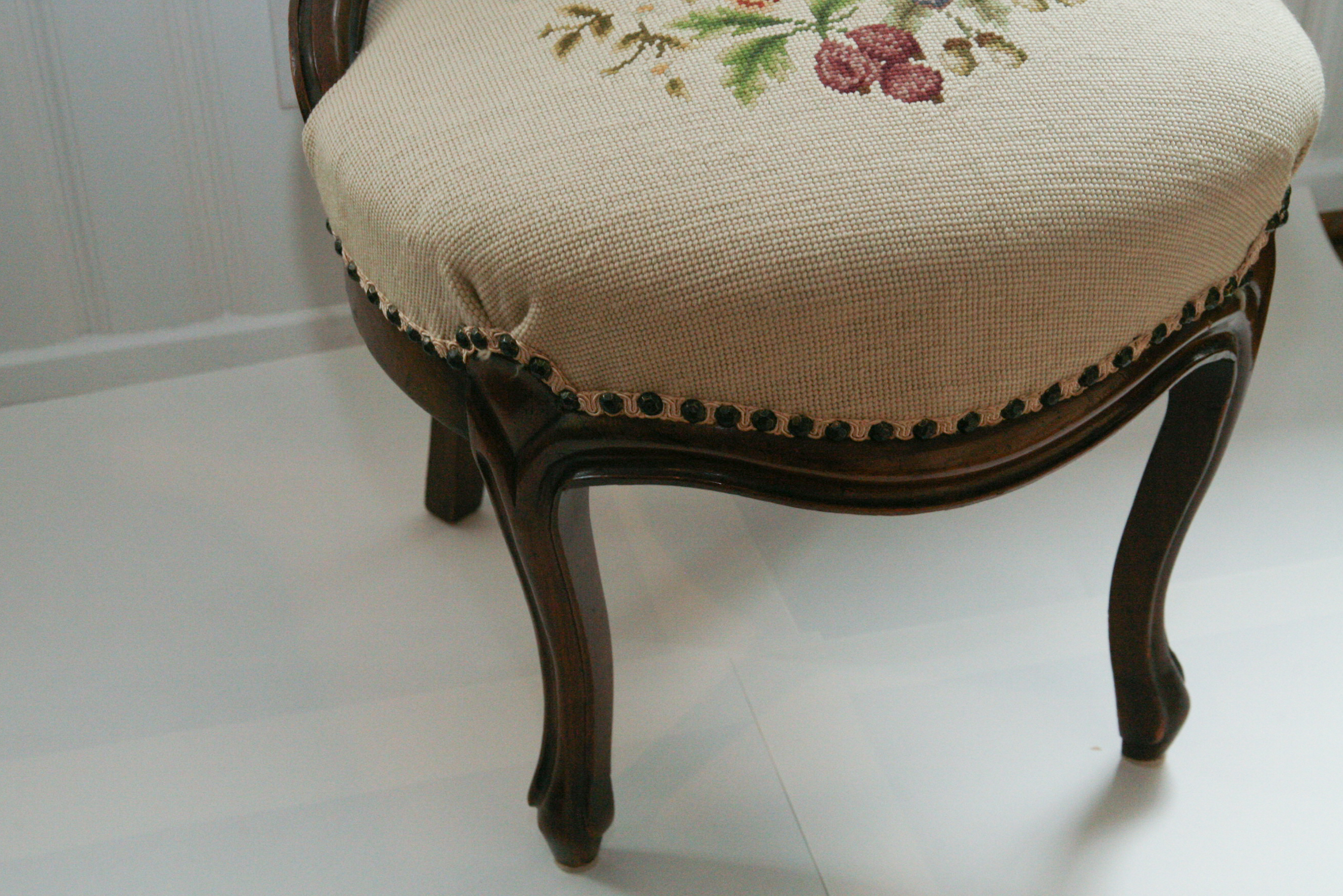 Vintage Victorian Renaissance Revival Style Side Chairs