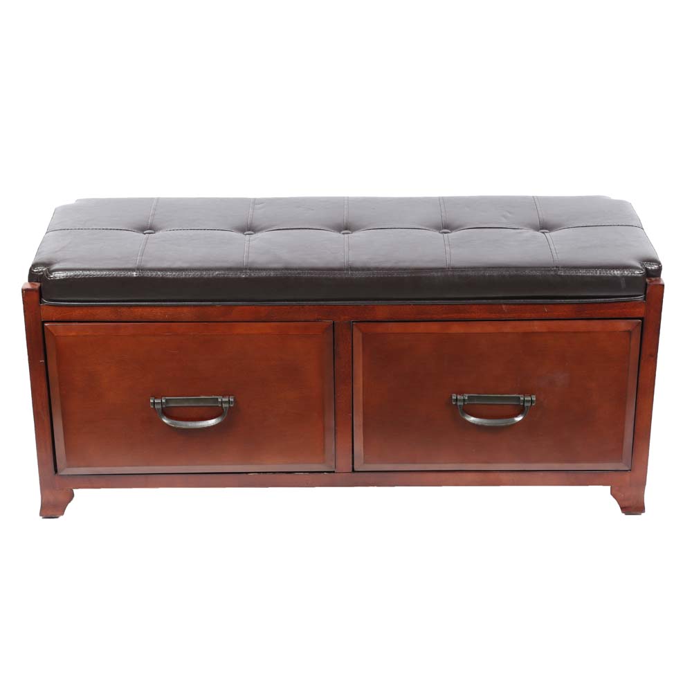 Traditional Storage Bench by Bombay Company