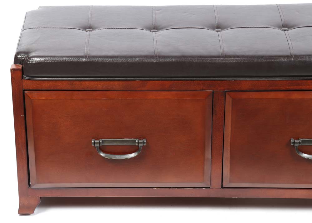 Traditional Storage Bench by Bombay Company