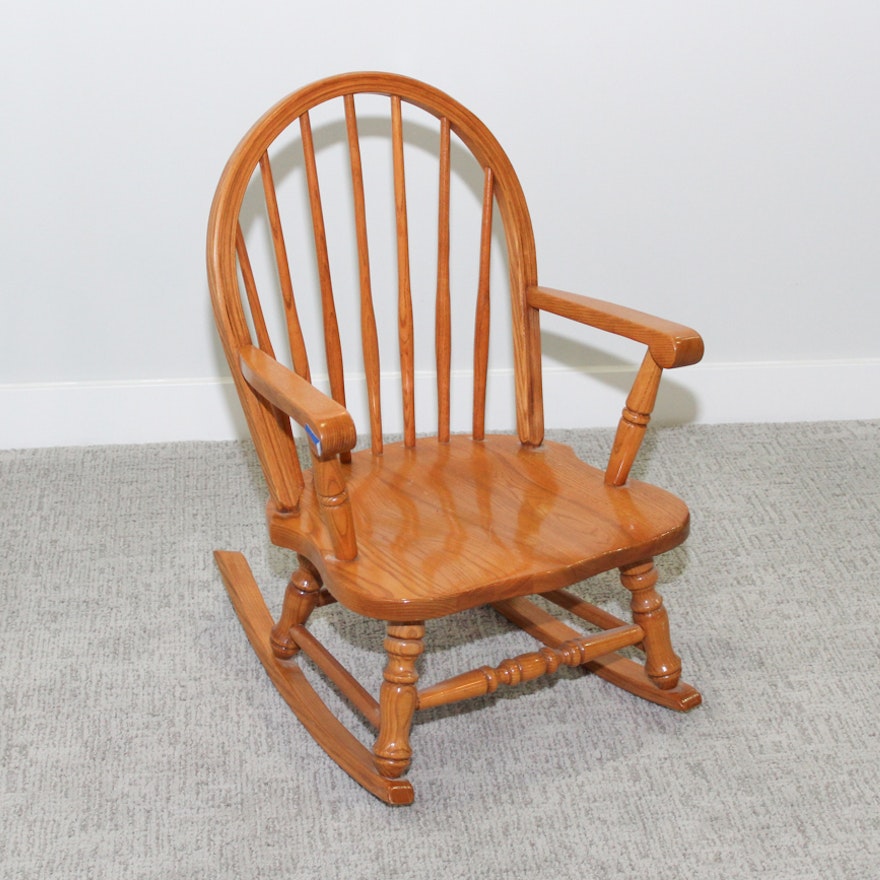 Child's Windsor Rocking Chair