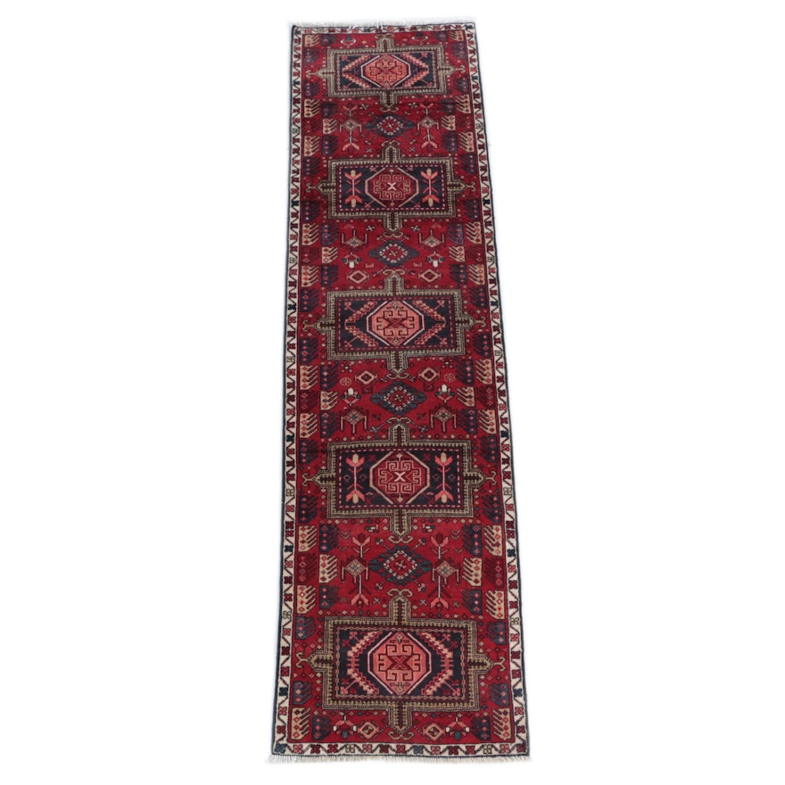 Hand-Knotted North West Persian Wool Carpet Runner