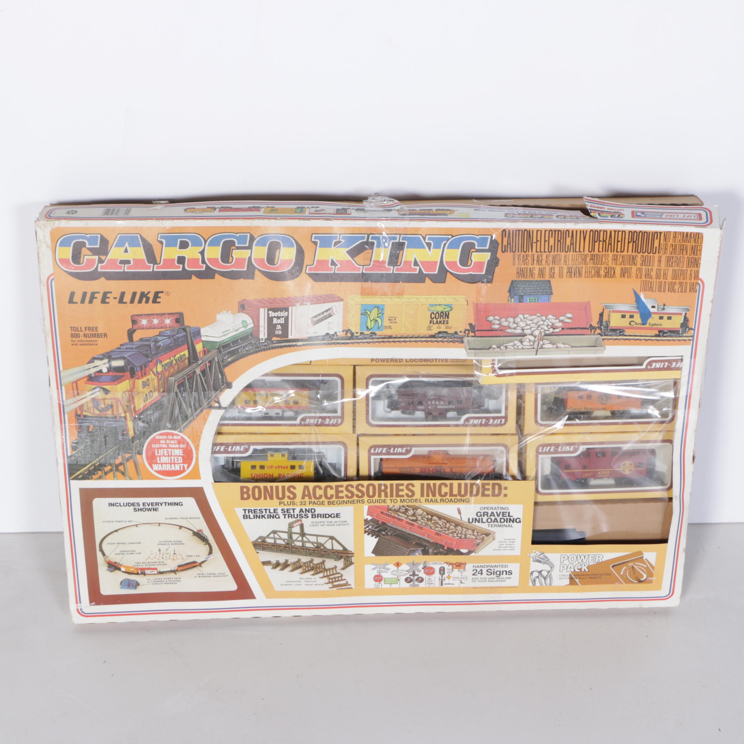 Life-Like Cargo King Model Train Set