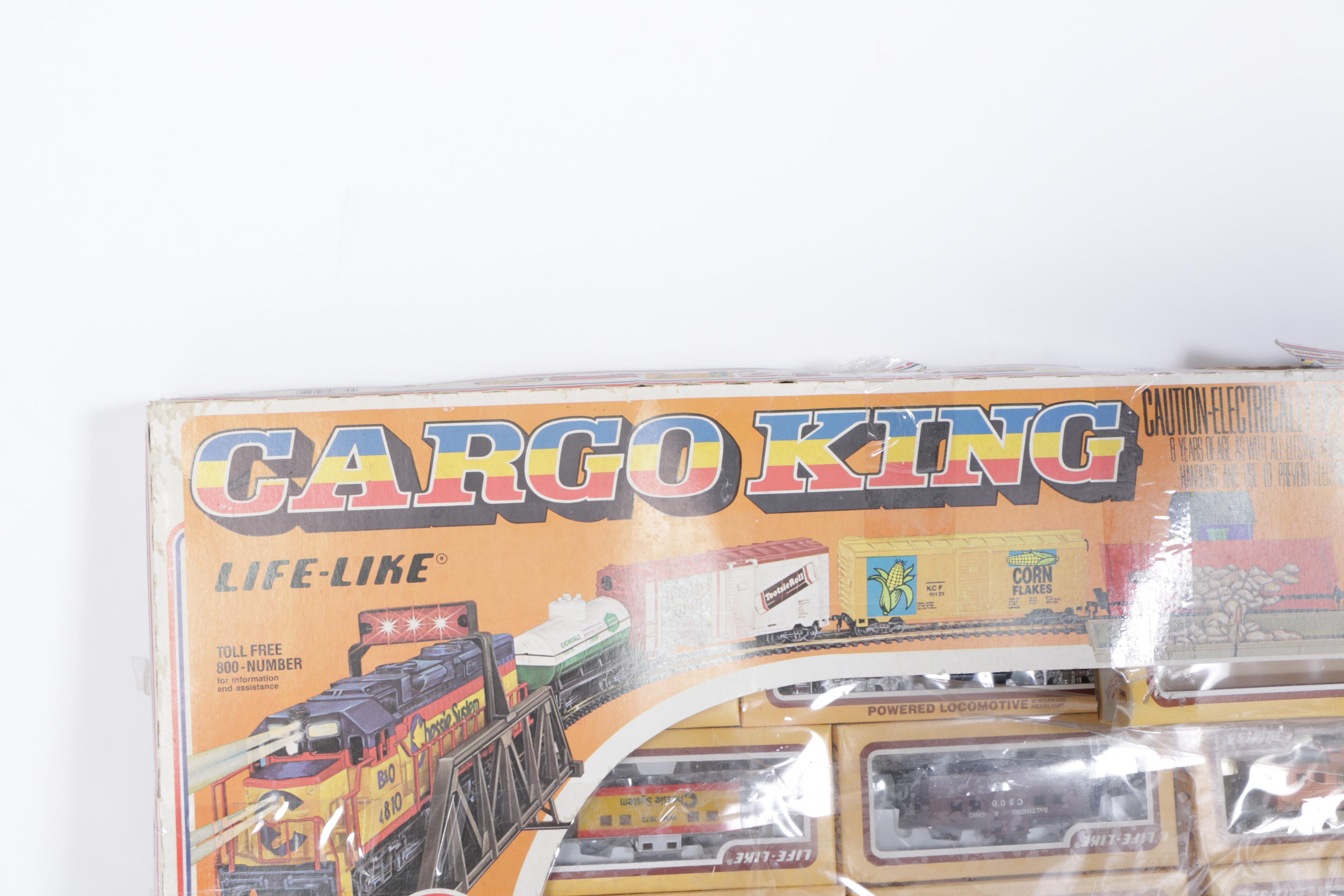 Life-Like Cargo King Model Train Set