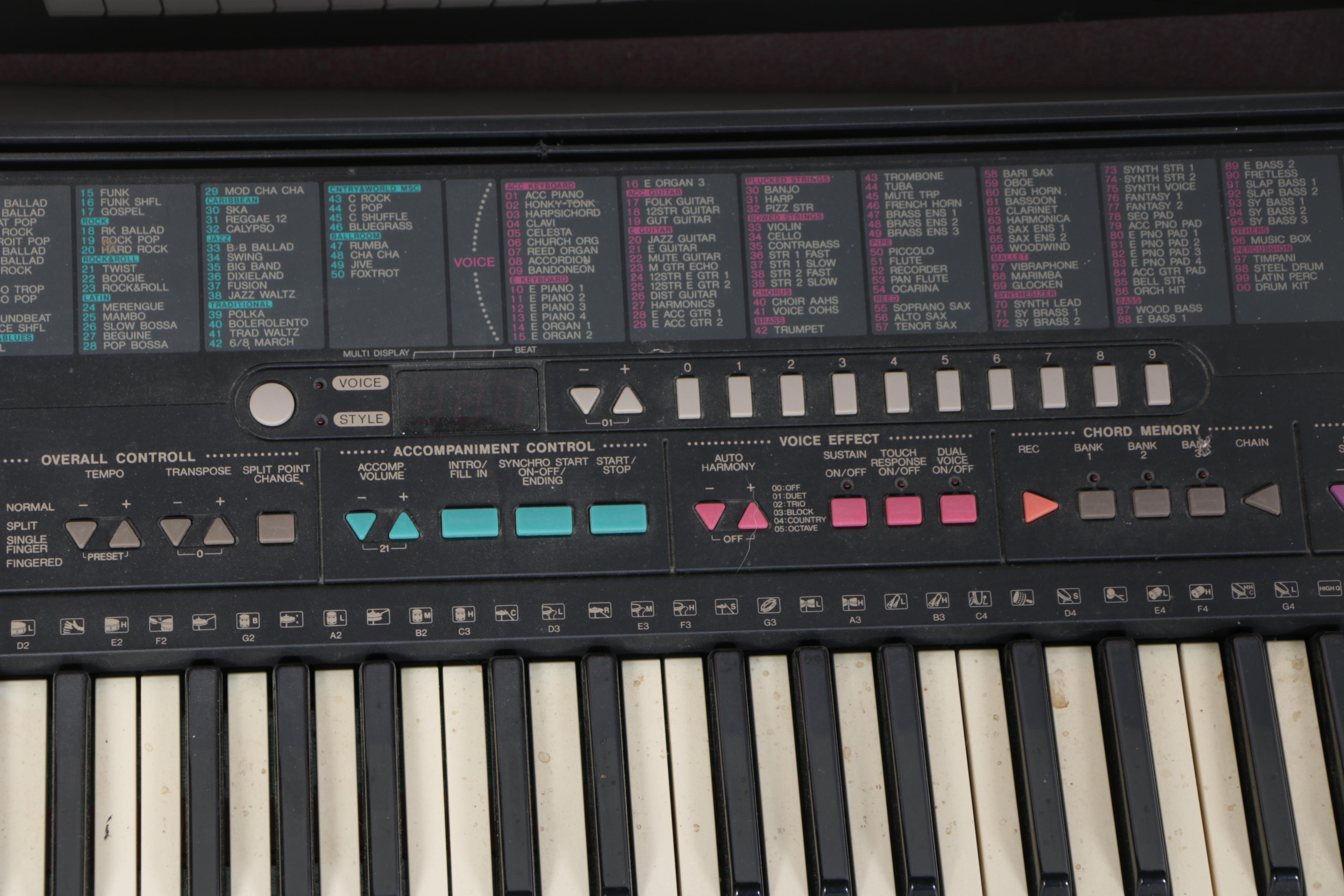 Yamaha Portatone PSR-215 Portable Keyboard