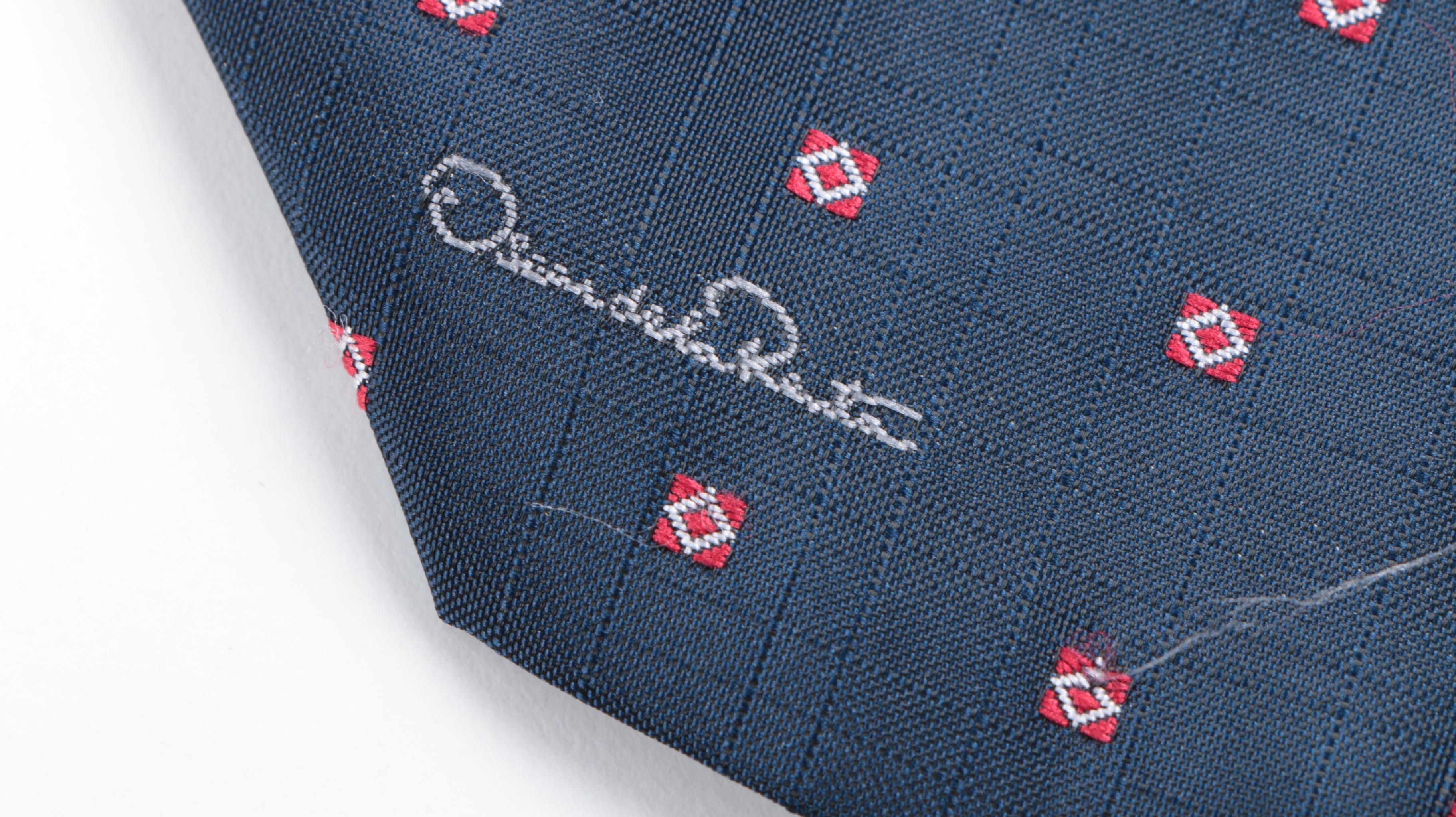 Men's Neckties Including Oscar de la Renta, Bill Blass and Wembley