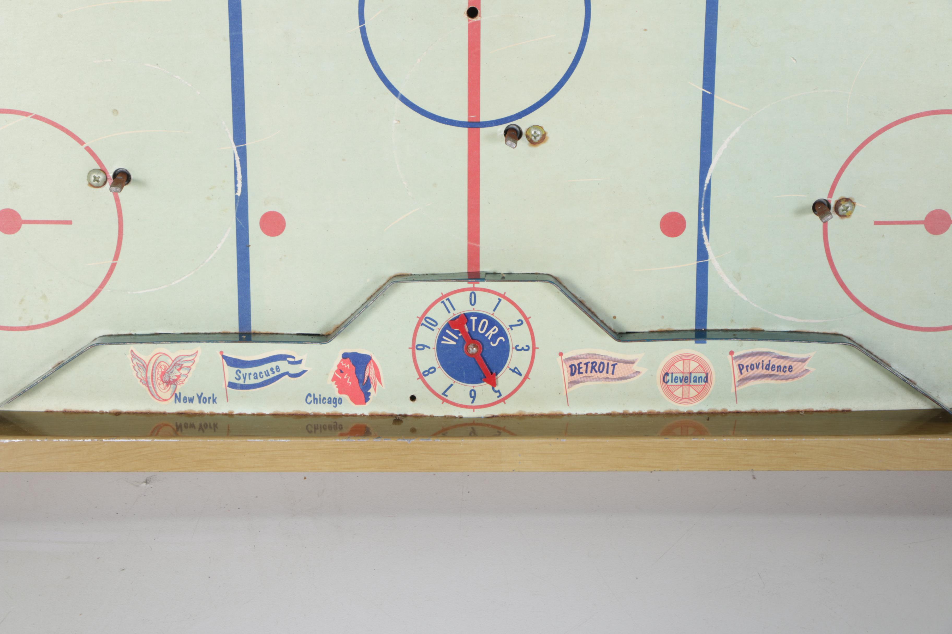 1950s–60s Gotham Pressed Steel Corporation "Big League Hockey" Game