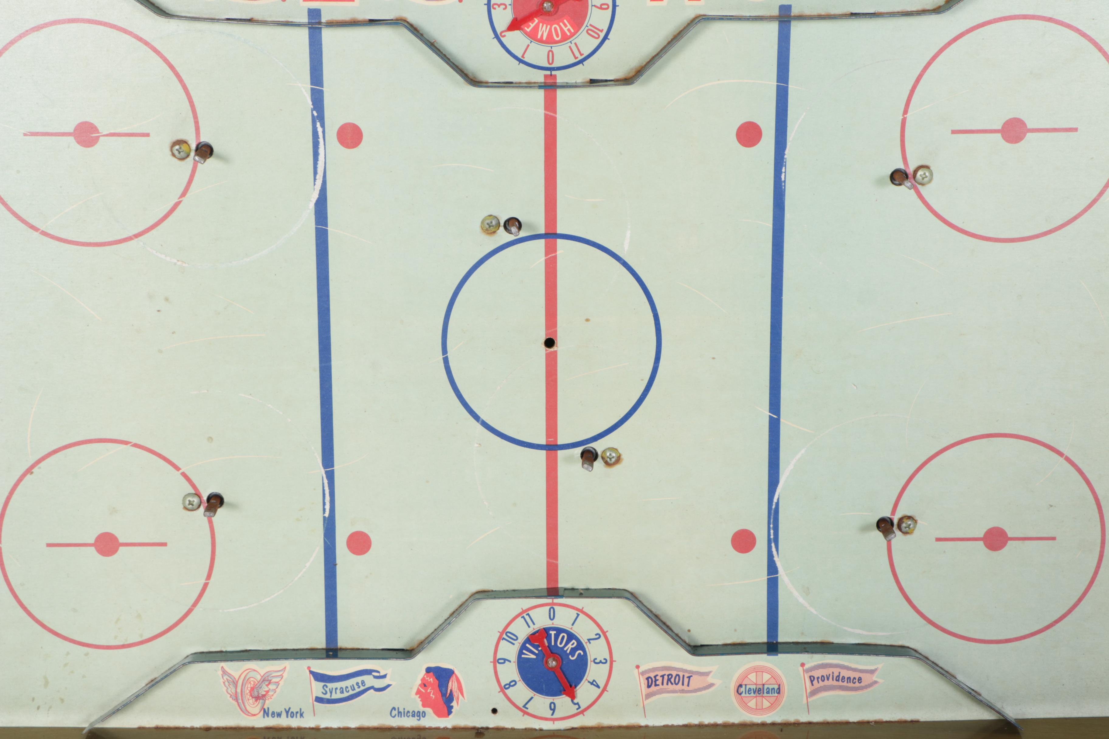 1950s–60s Gotham Pressed Steel Corporation "Big League Hockey" Game