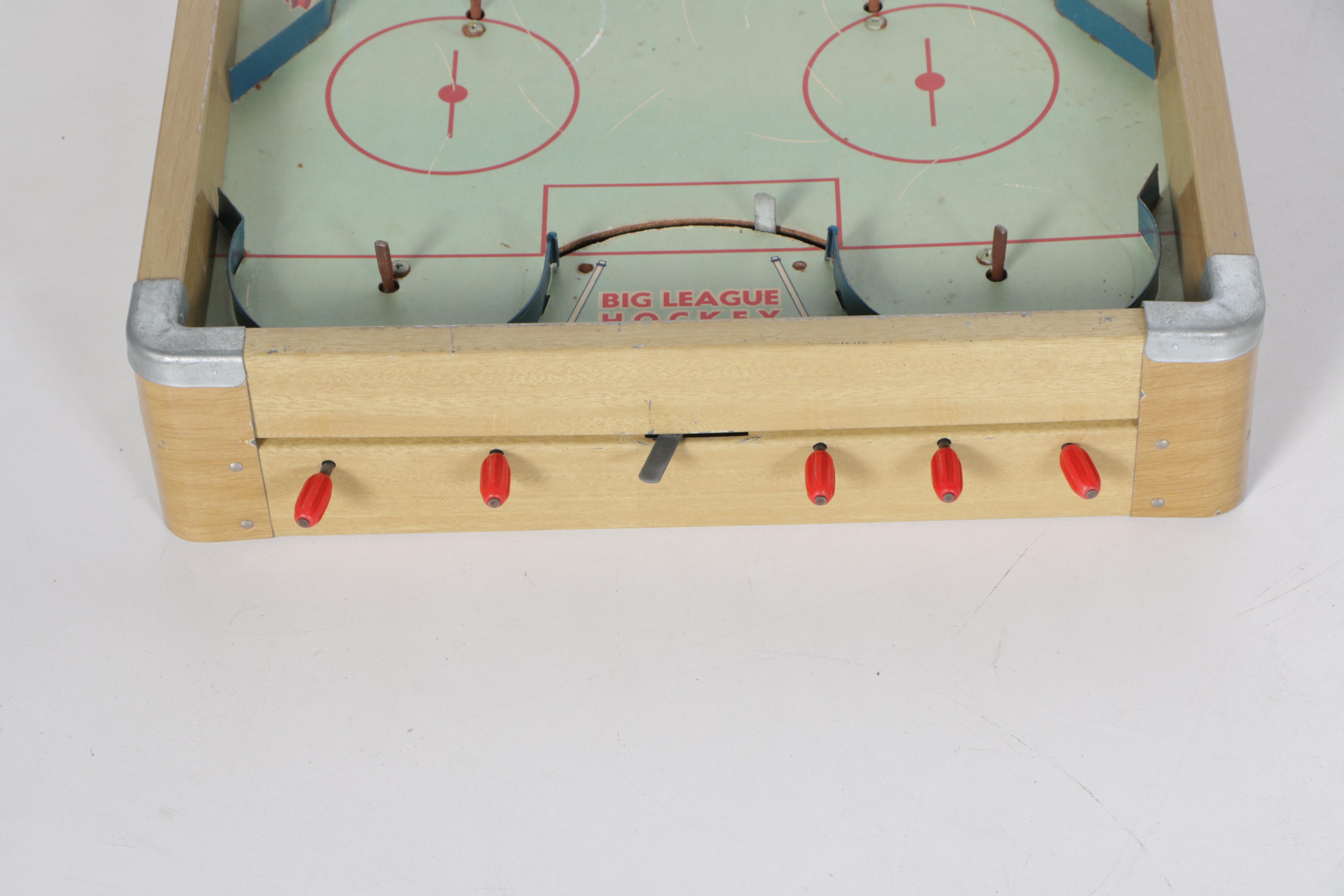 1950s–60s Gotham Pressed Steel Corporation "Big League Hockey" Game