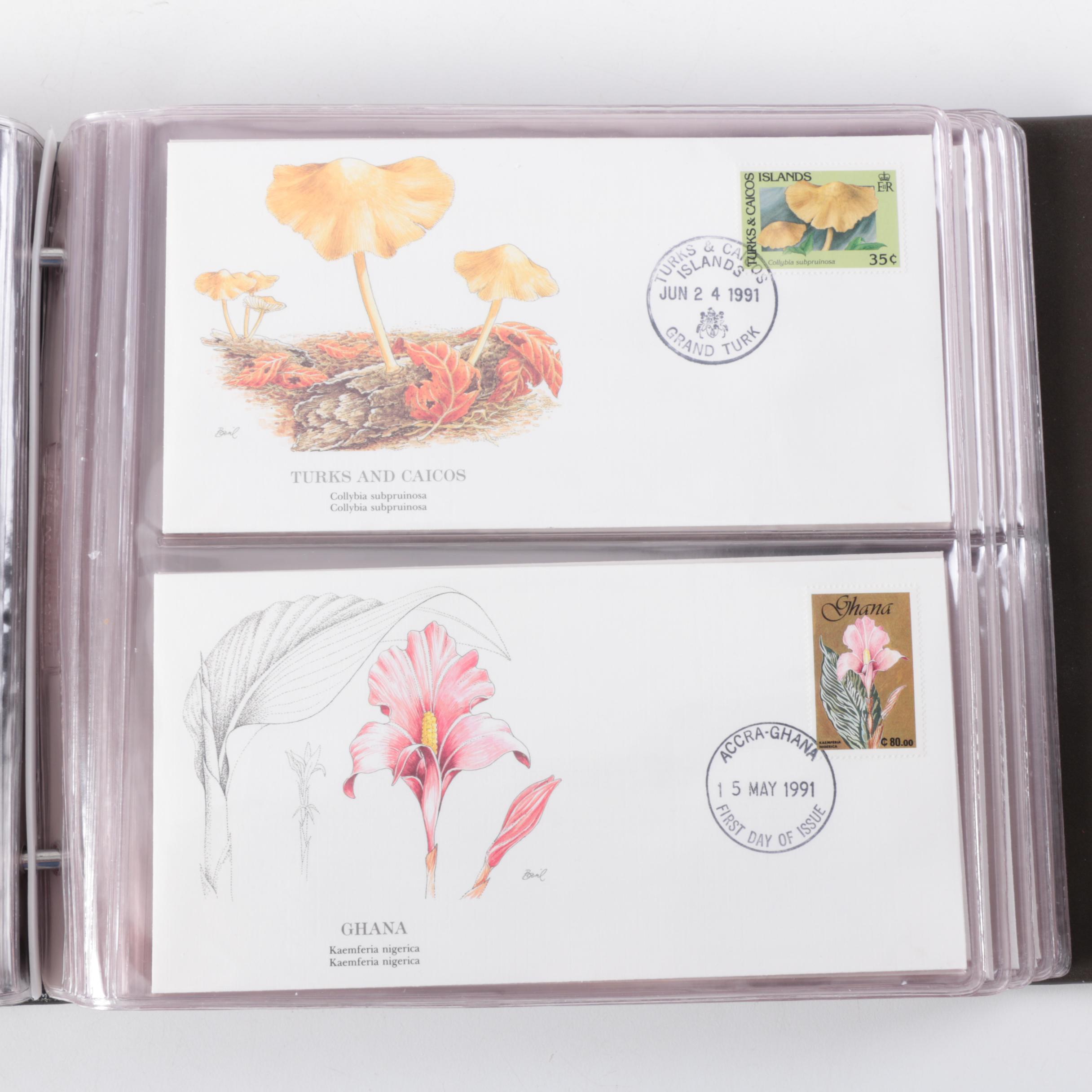 International First Day Cover Postage Stamp Albums