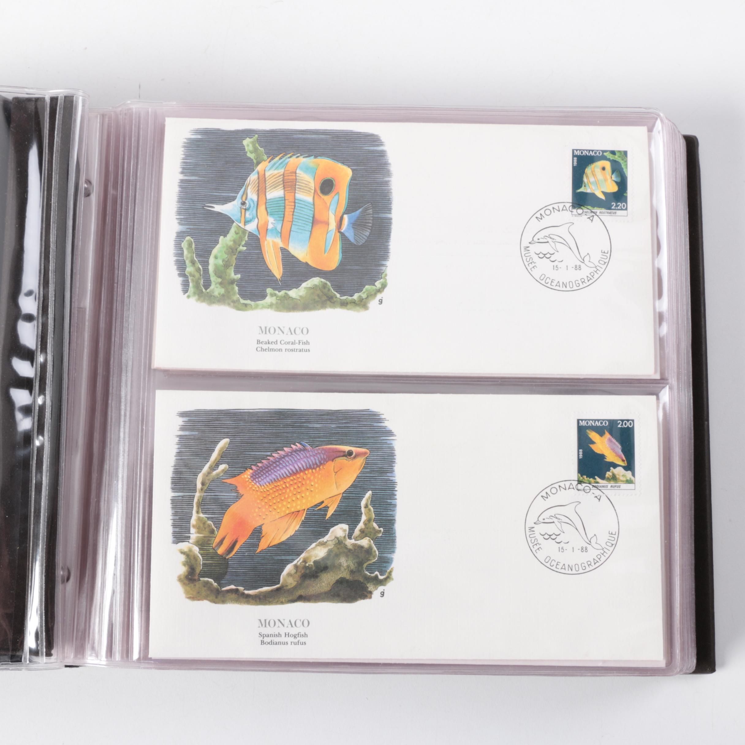 International First Day Cover Postage Stamp Albums