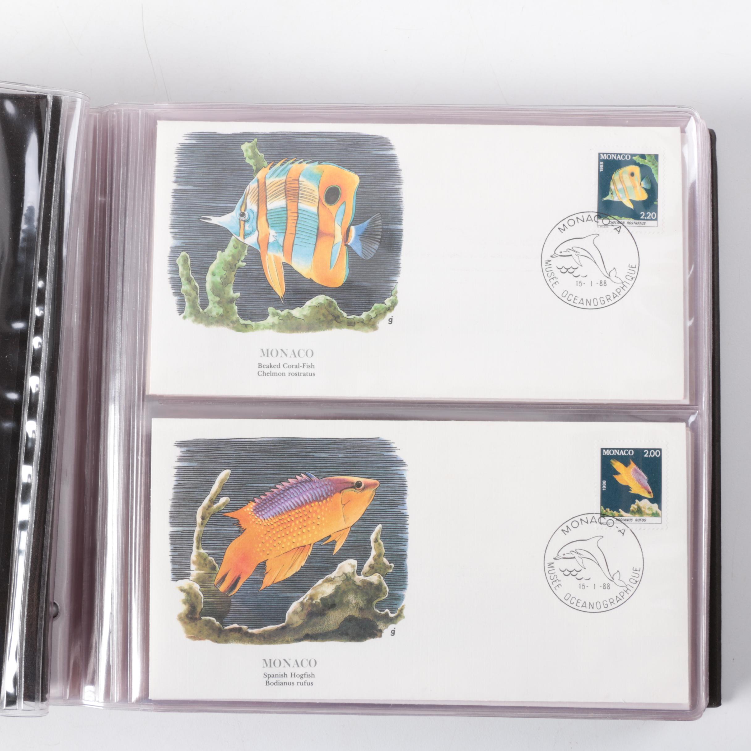 International First Day Cover Postage Stamp Albums