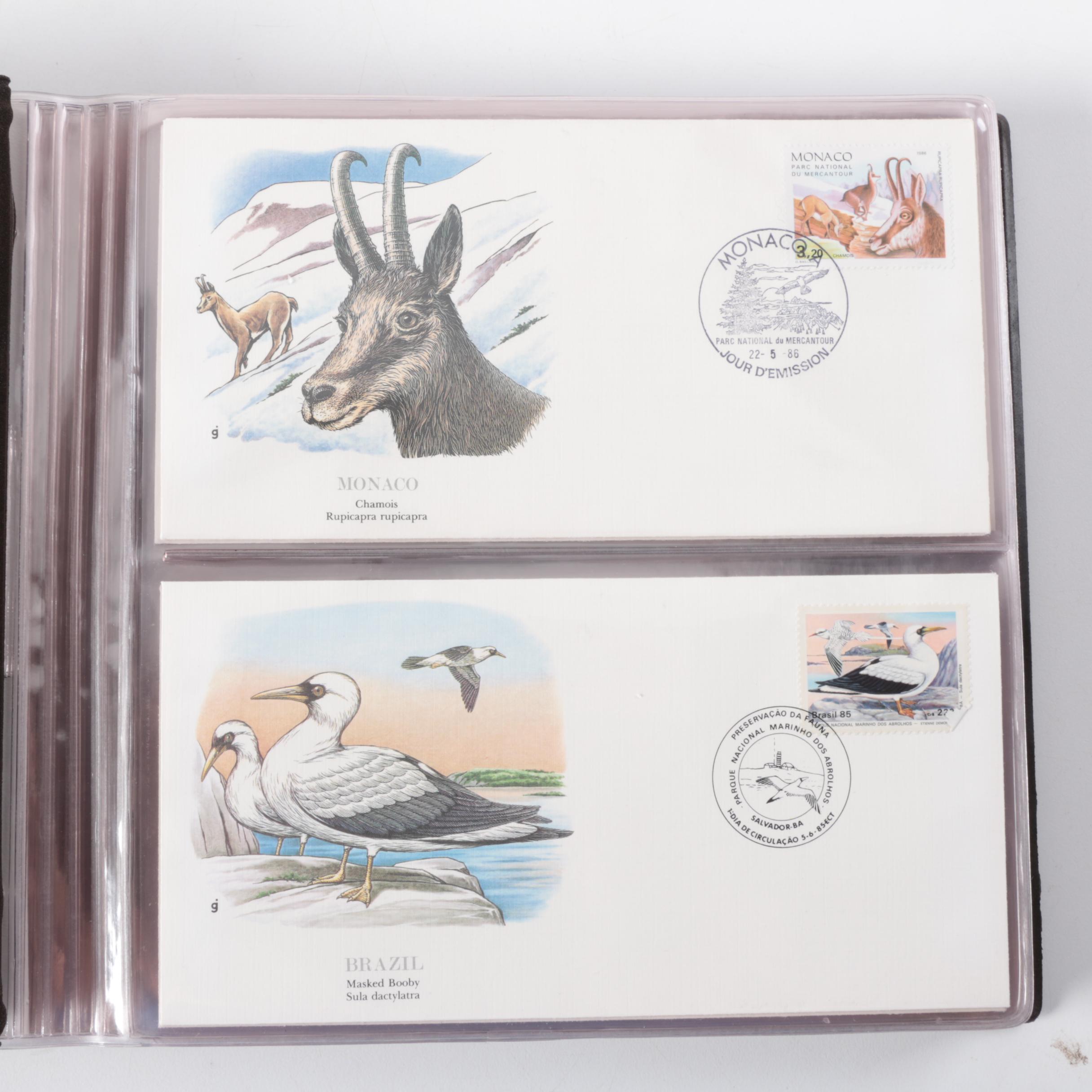 International First Day Cover Postage Stamp Albums