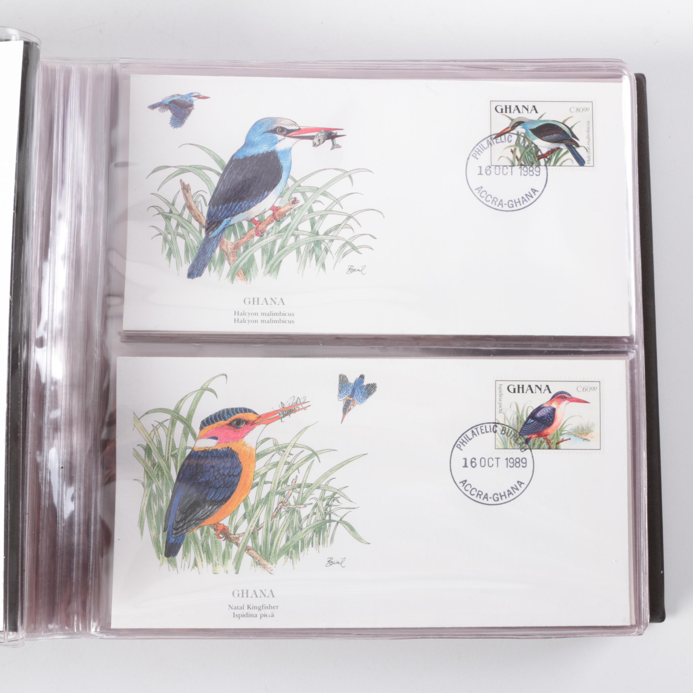 International First Day Cover Postage Stamp Albums