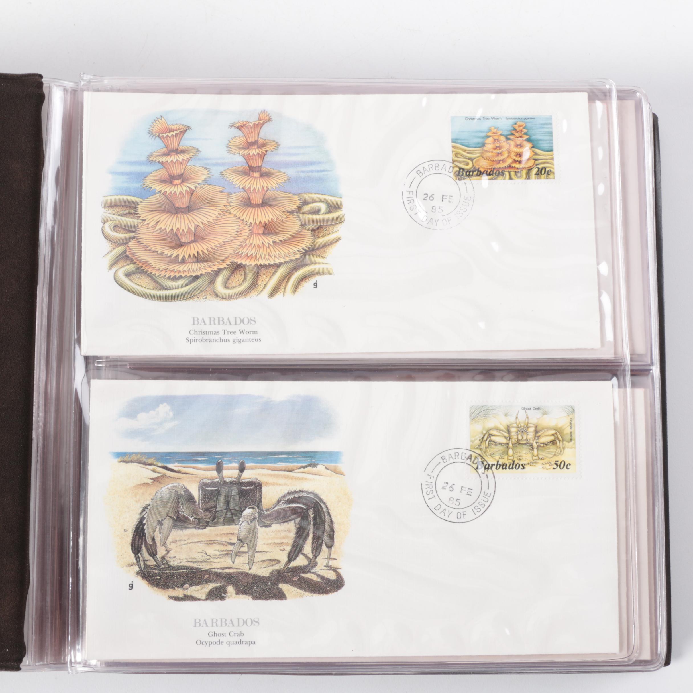 International First Day Cover Postage Stamp Albums