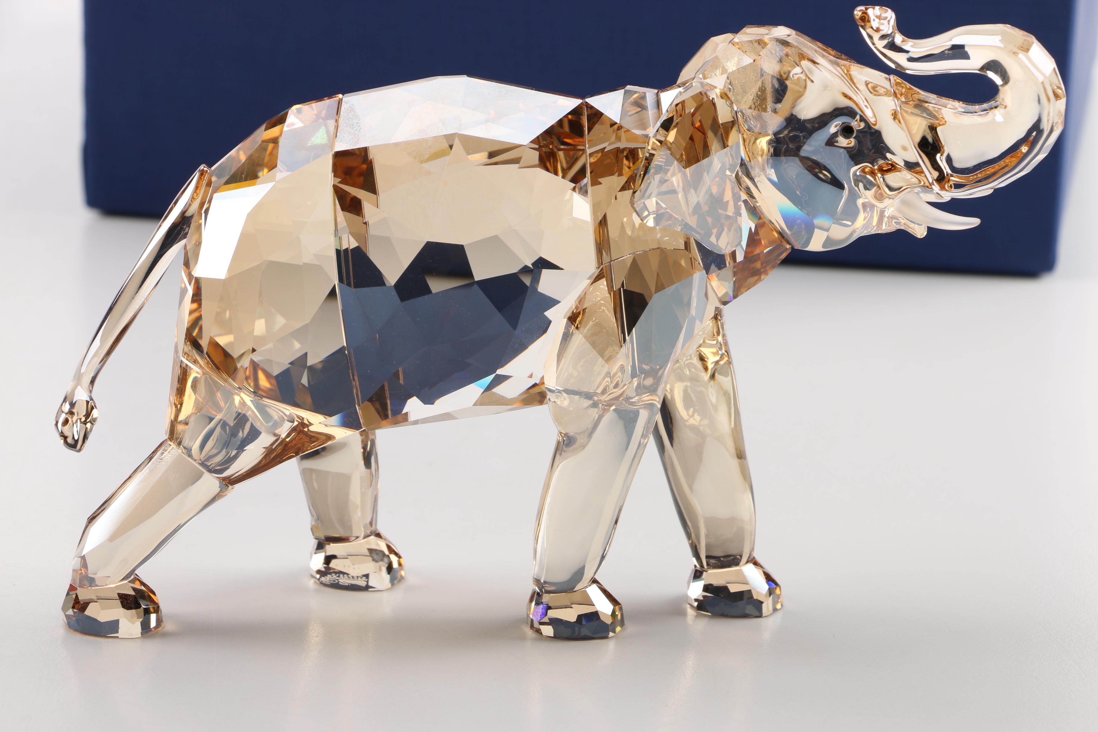 Swarovski Crystal "Cinta" Elephant Figurine