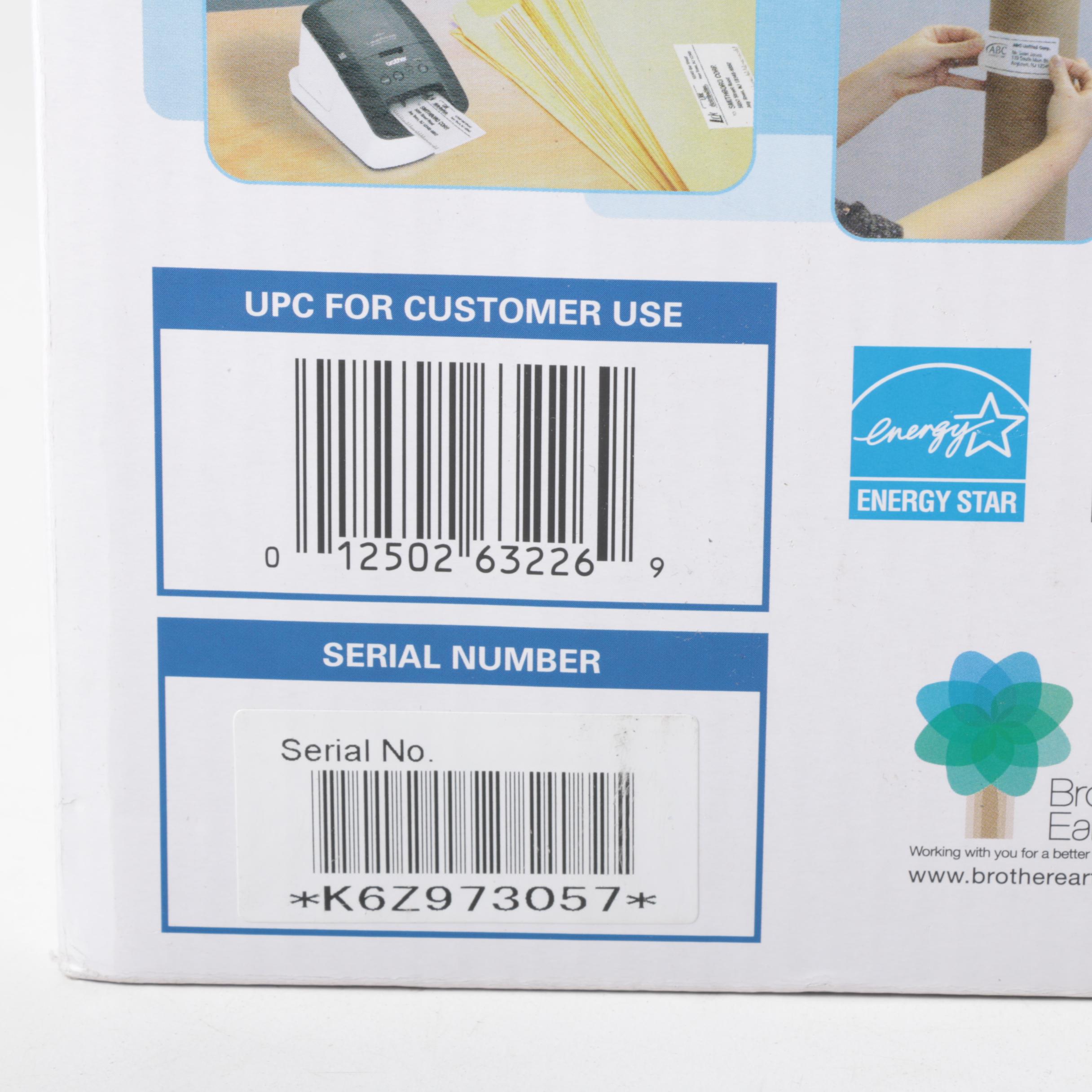 Brother QL-710w High-Speed Wireless Label Printers