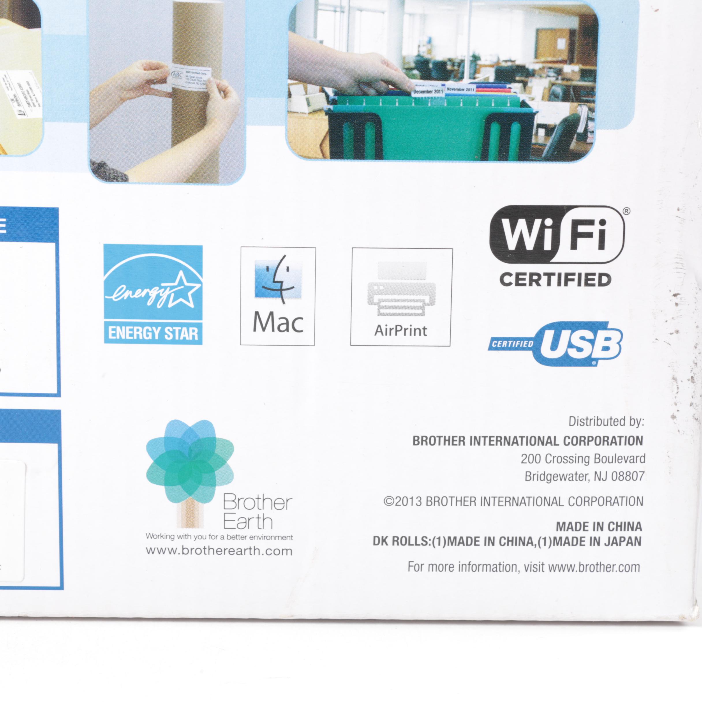 Brother QL-710w High-Speed Wireless Label Printers