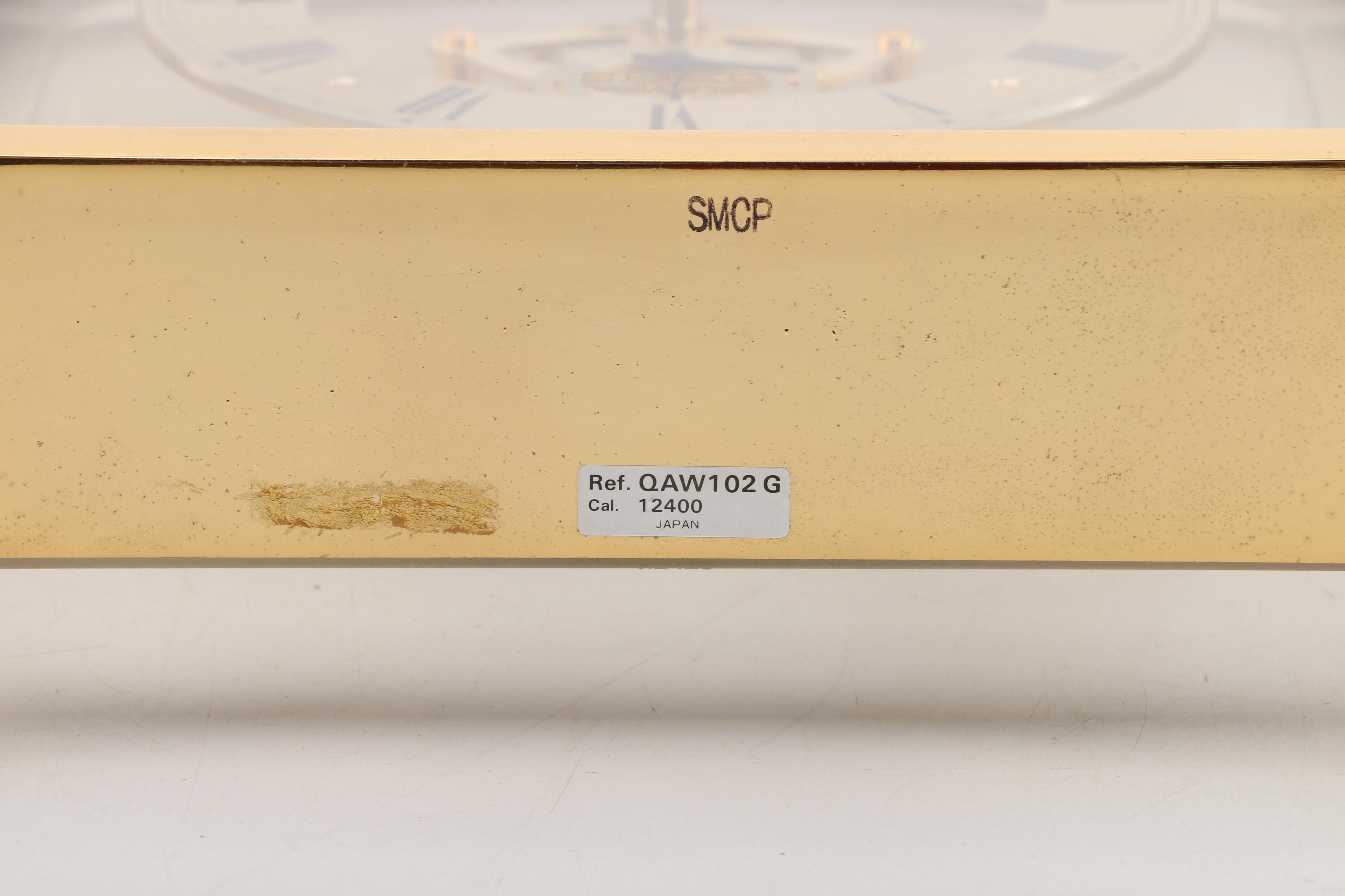 Seiko and Reflections Quartz Shelf Clocks