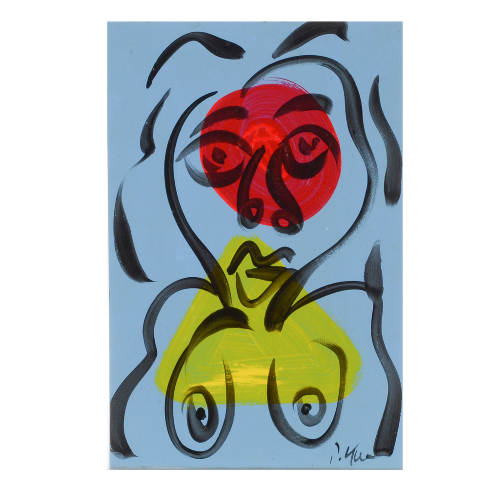 Peter Robert Keil Original Oil Painting on Board