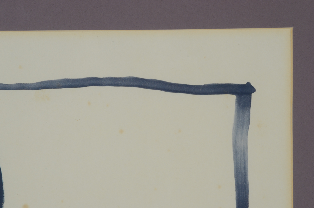 Carol Mathews Original Watercolor "Gray Nude"