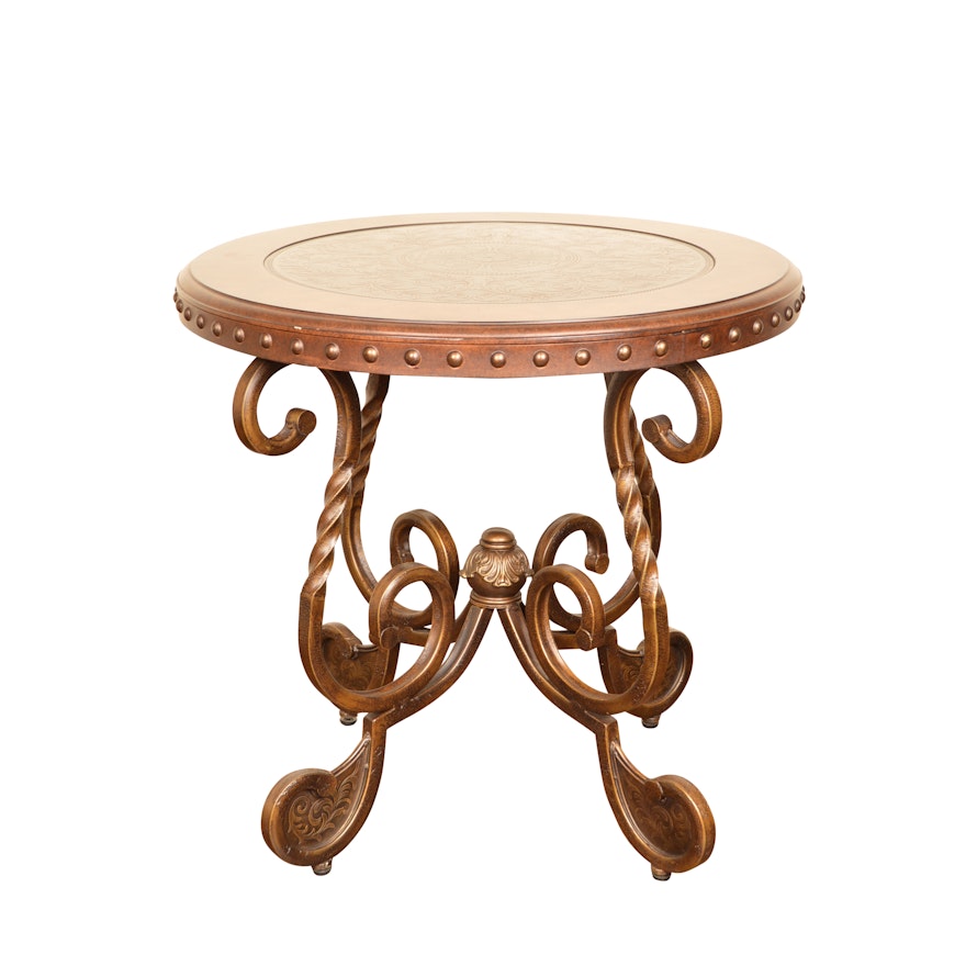 Neoclassical Style Accent Table