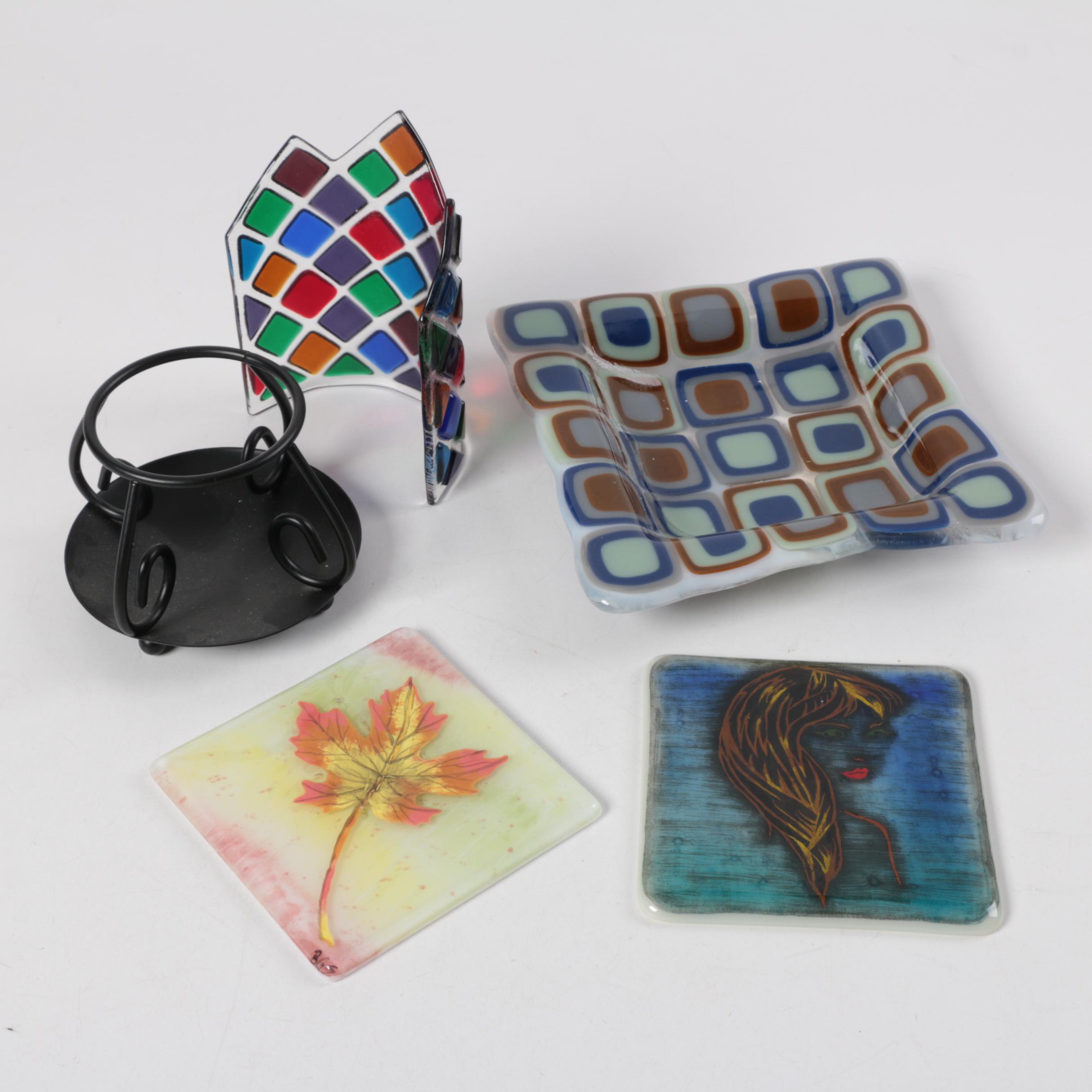 Art Glass Table Decor