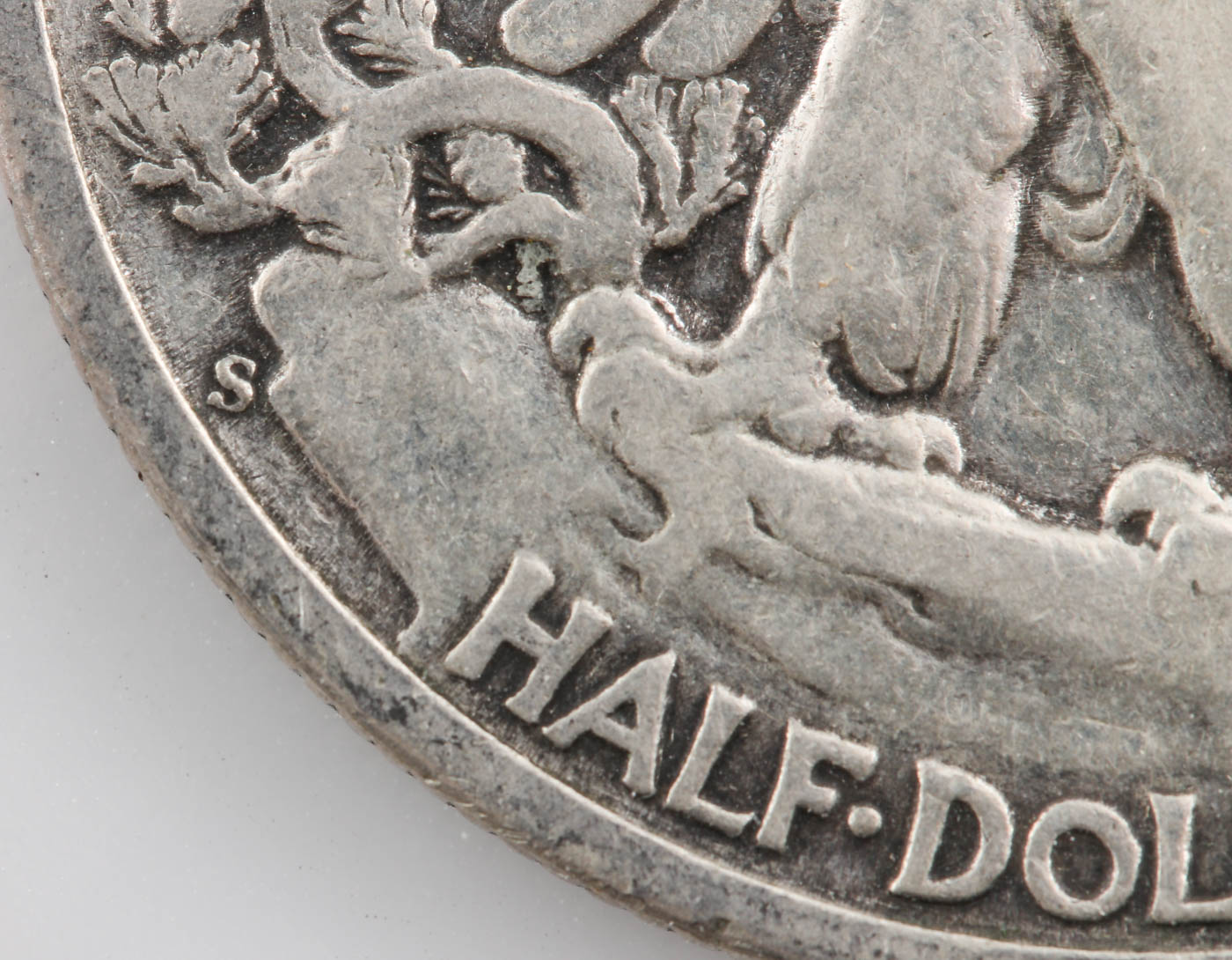 Group of Two Walking Liberty Silver Half Dollars Including 1946 and 1946-S