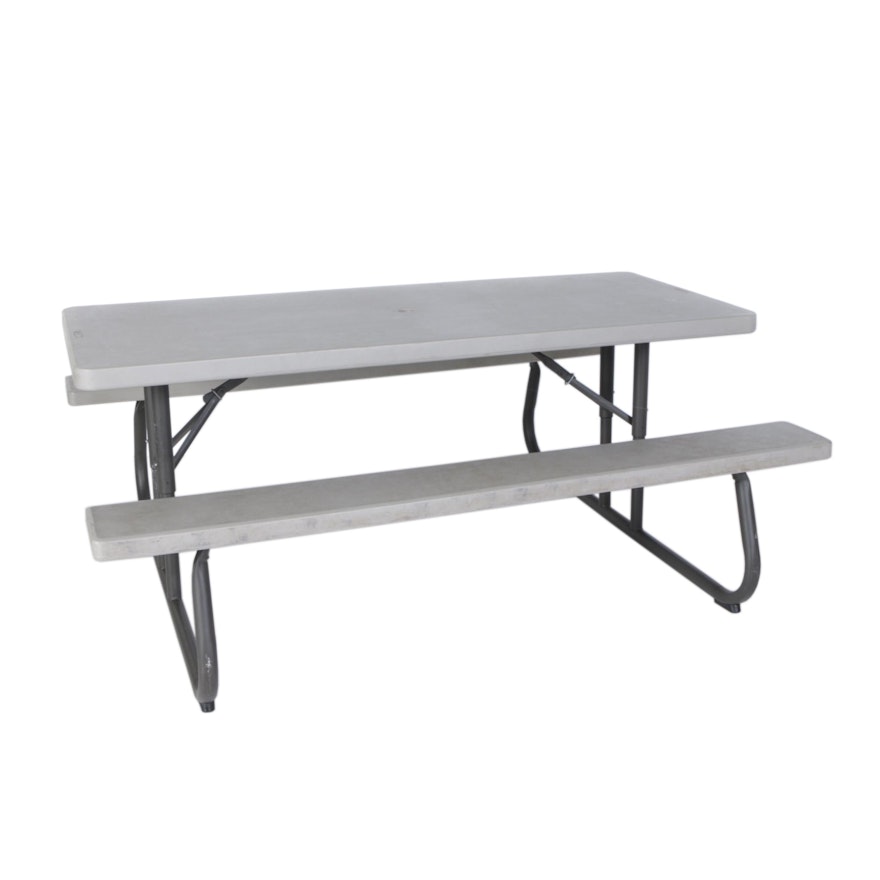 Folding Plastic Picnic Table by Lifetime