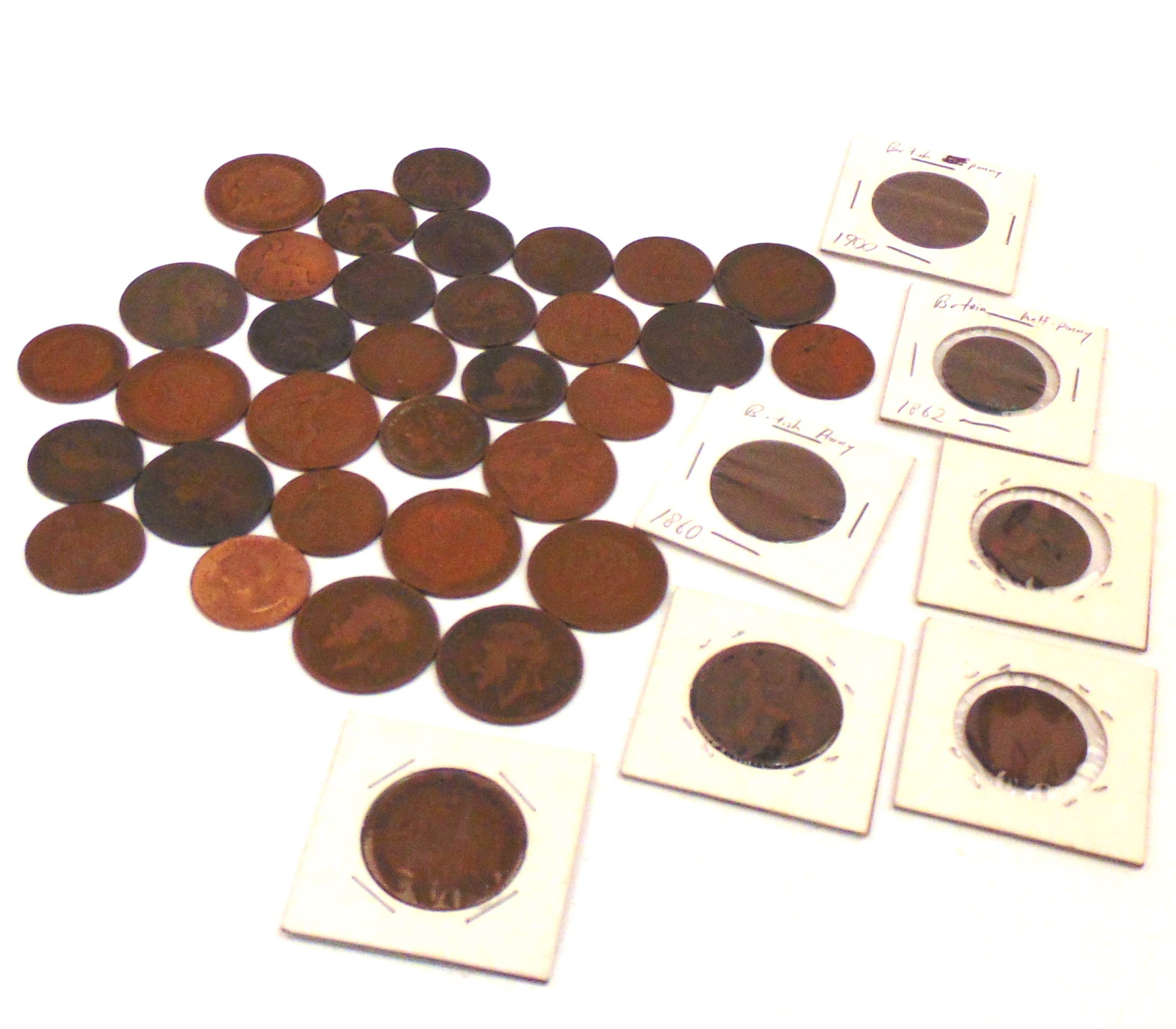 Collection of Great Britain Bronze Coinage