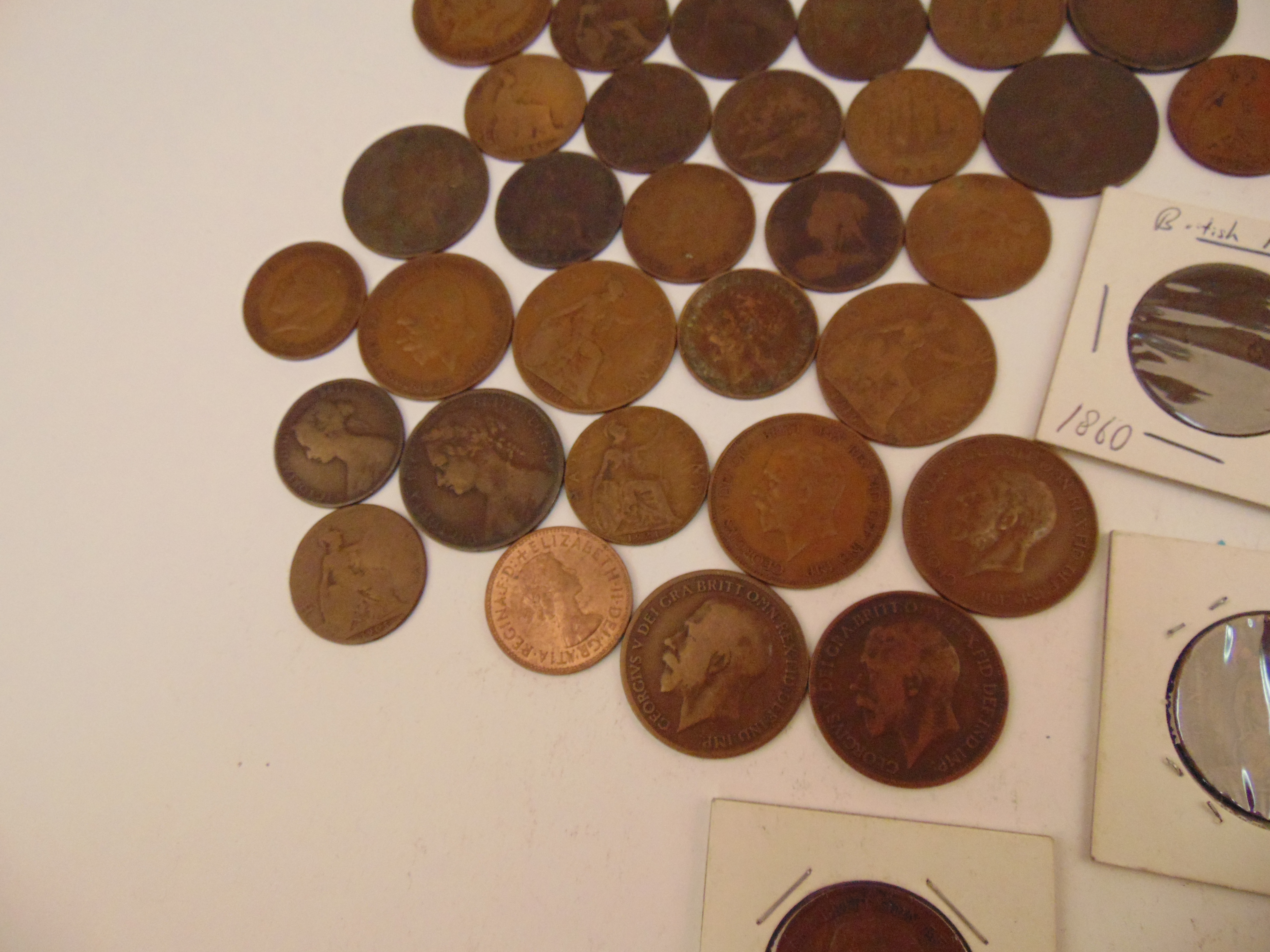 Collection of Great Britain Bronze Coinage