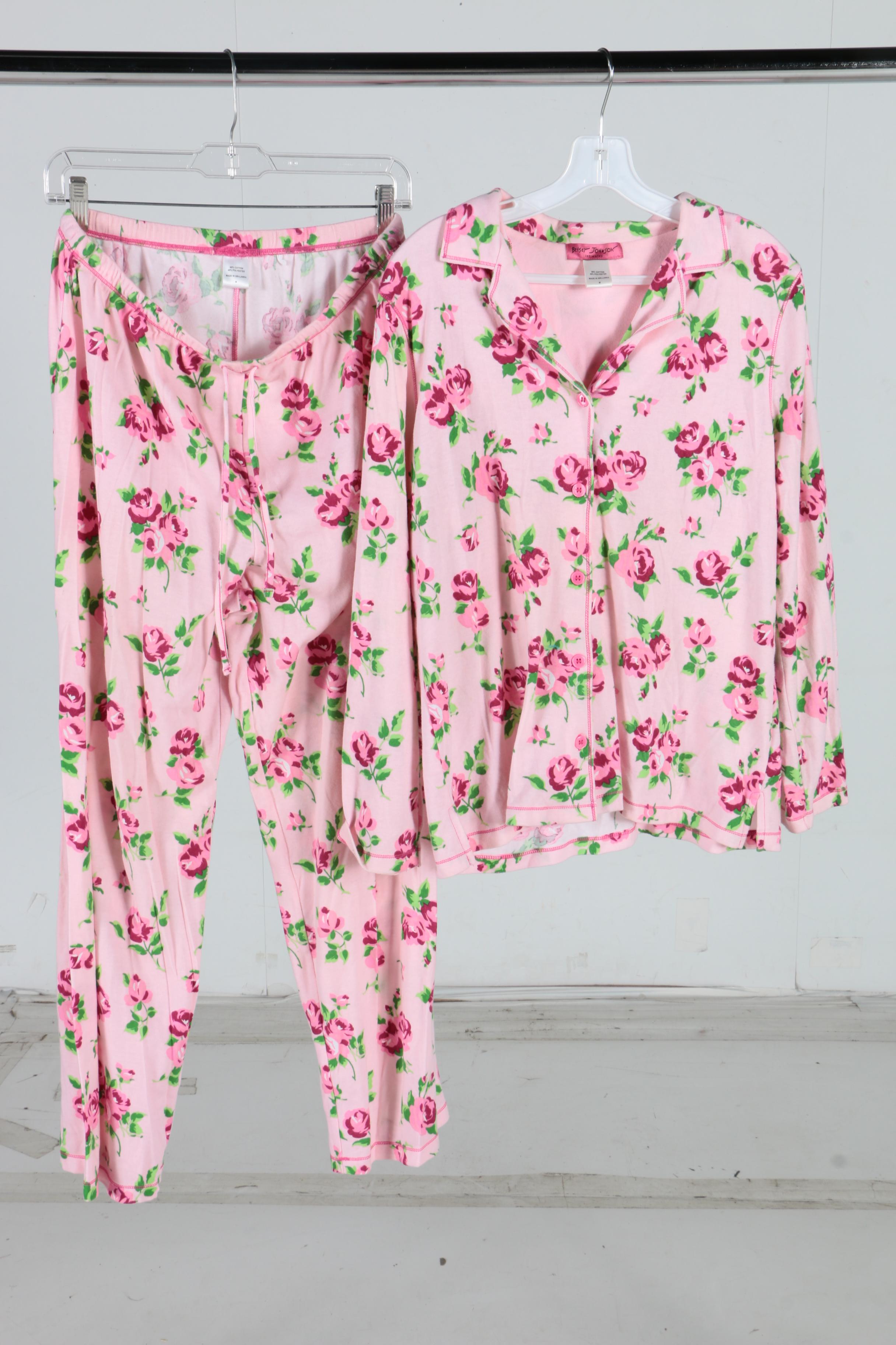 Sleepwear Including Betsey Johnson and Victoria's Secret
